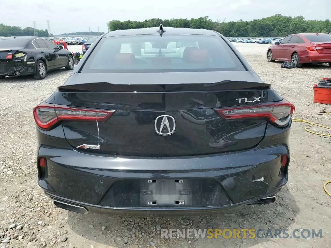 6 Photograph of a damaged car 19UUB5F57NA001676 ACURA TLX 2022