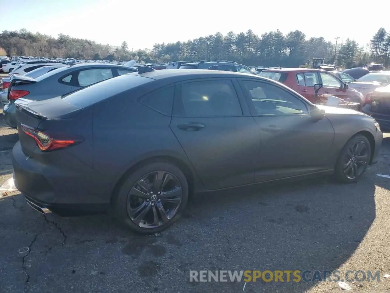 3 Photograph of a damaged car 19UUB5F57NA003556 ACURA TLX 2022