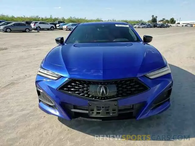 11 Photograph of a damaged car 19UUB5F58NA001590 ACURA TLX 2022