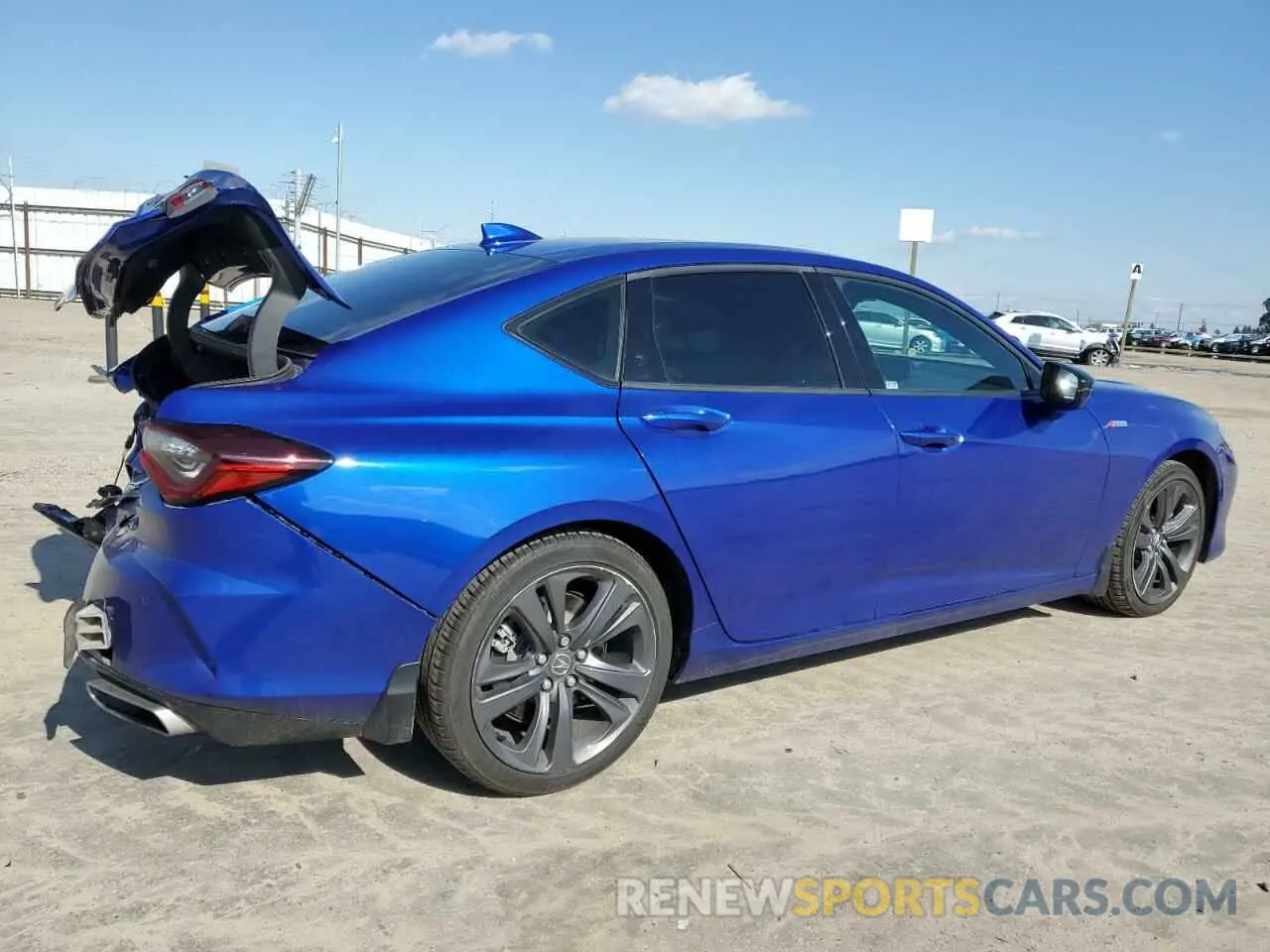 3 Photograph of a damaged car 19UUB5F58NA001590 ACURA TLX 2022