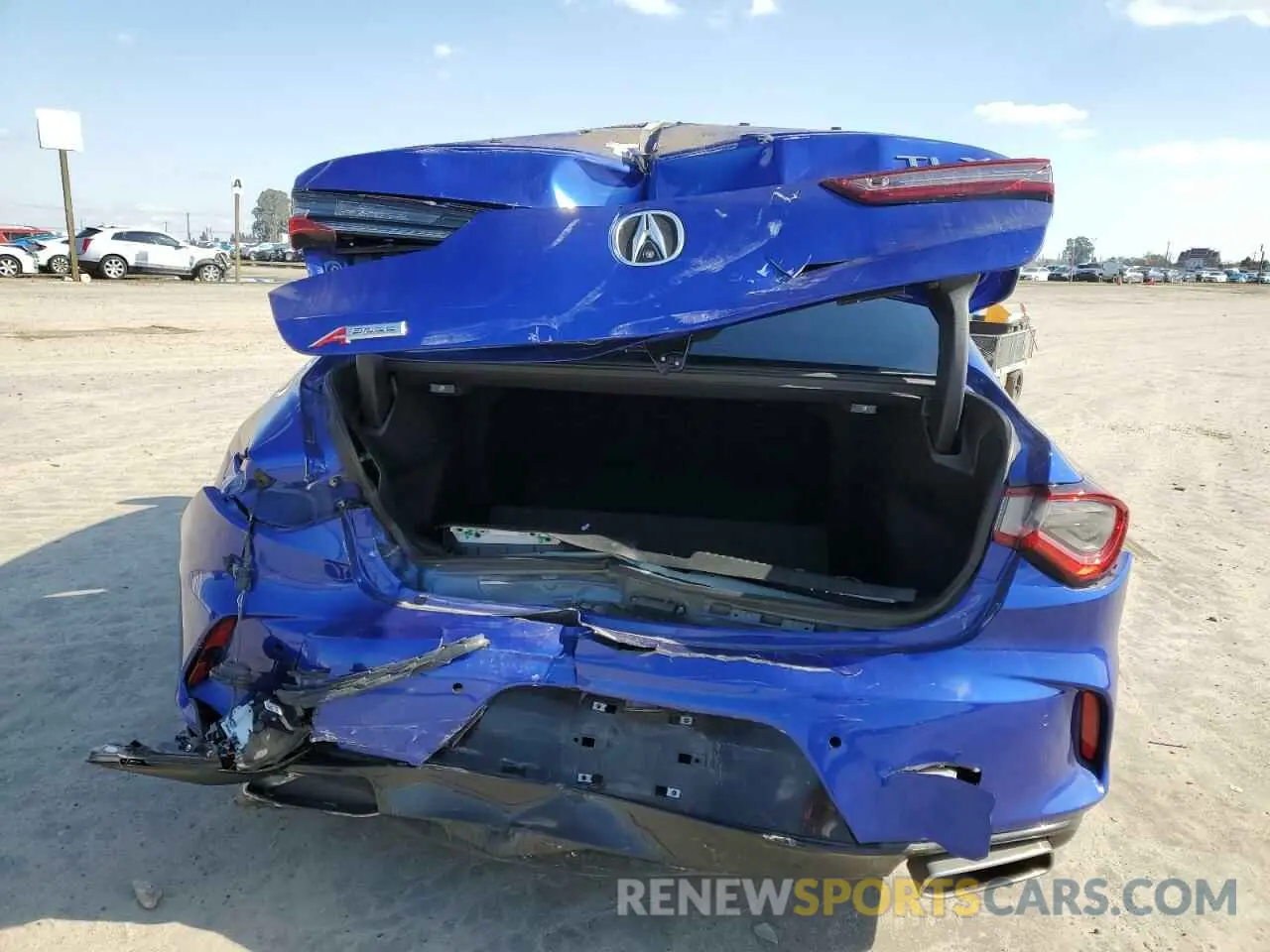 6 Photograph of a damaged car 19UUB5F58NA001590 ACURA TLX 2022