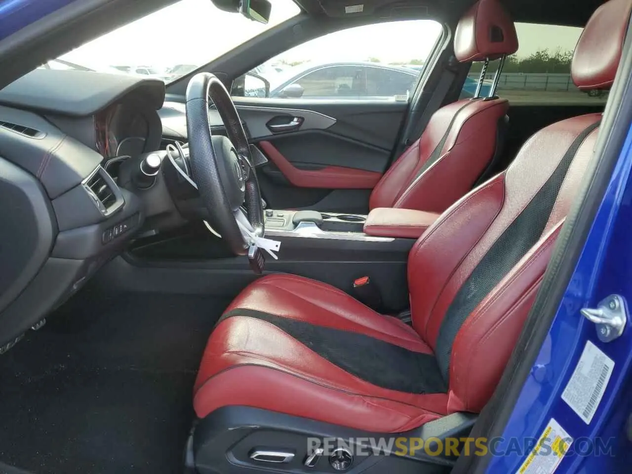 7 Photograph of a damaged car 19UUB5F58NA001590 ACURA TLX 2022