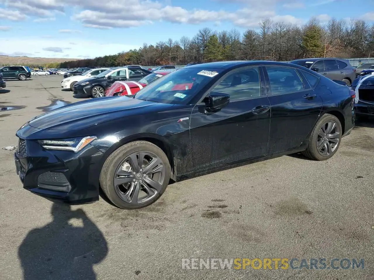 1 Photograph of a damaged car 19UUB5F58NA005929 ACURA TLX 2022