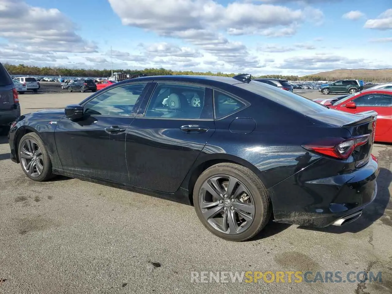 2 Photograph of a damaged car 19UUB5F58NA005929 ACURA TLX 2022