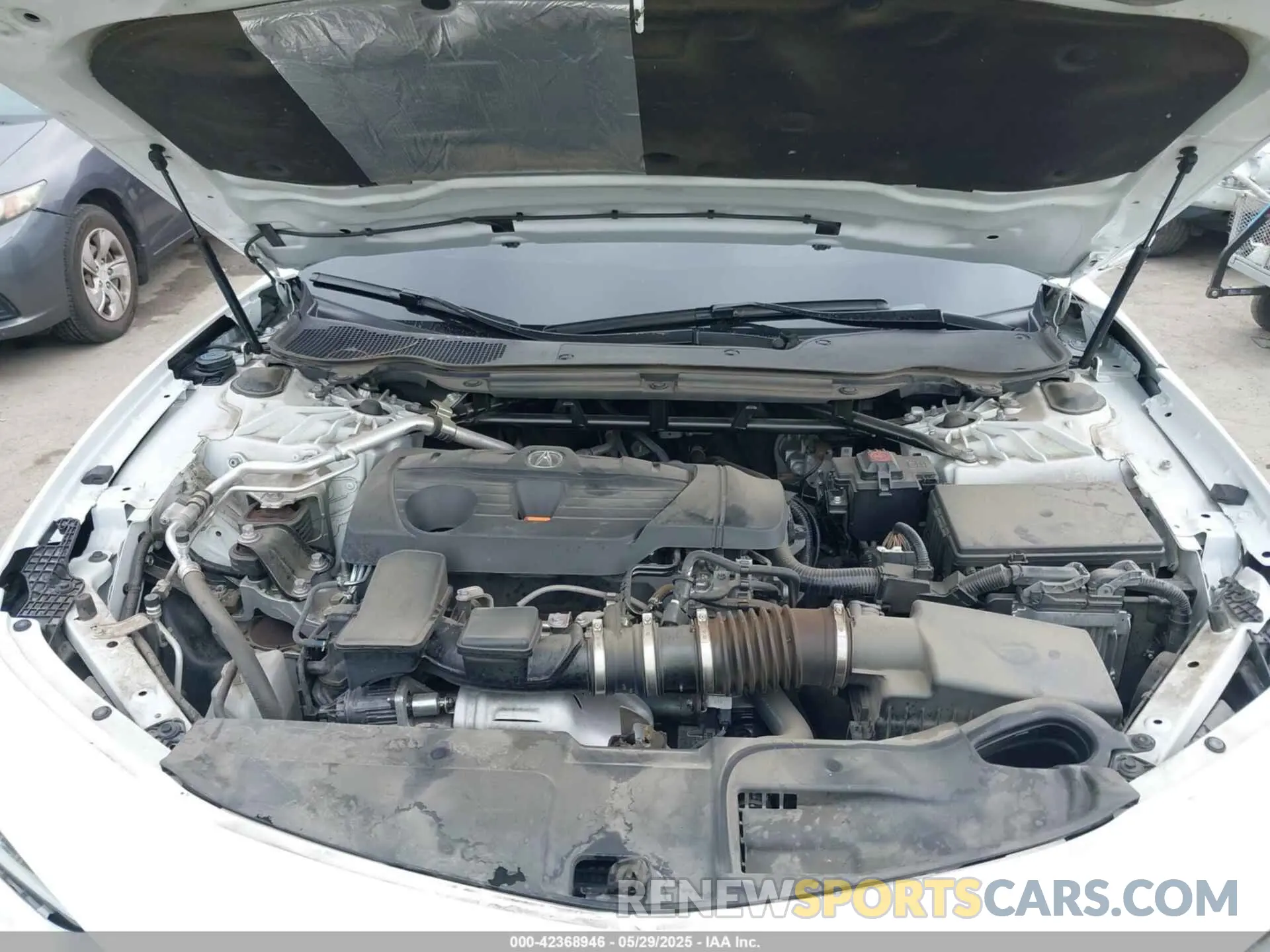 10 Photograph of a damaged car 19UUB5F59NA001954 ACURA TLX 2022