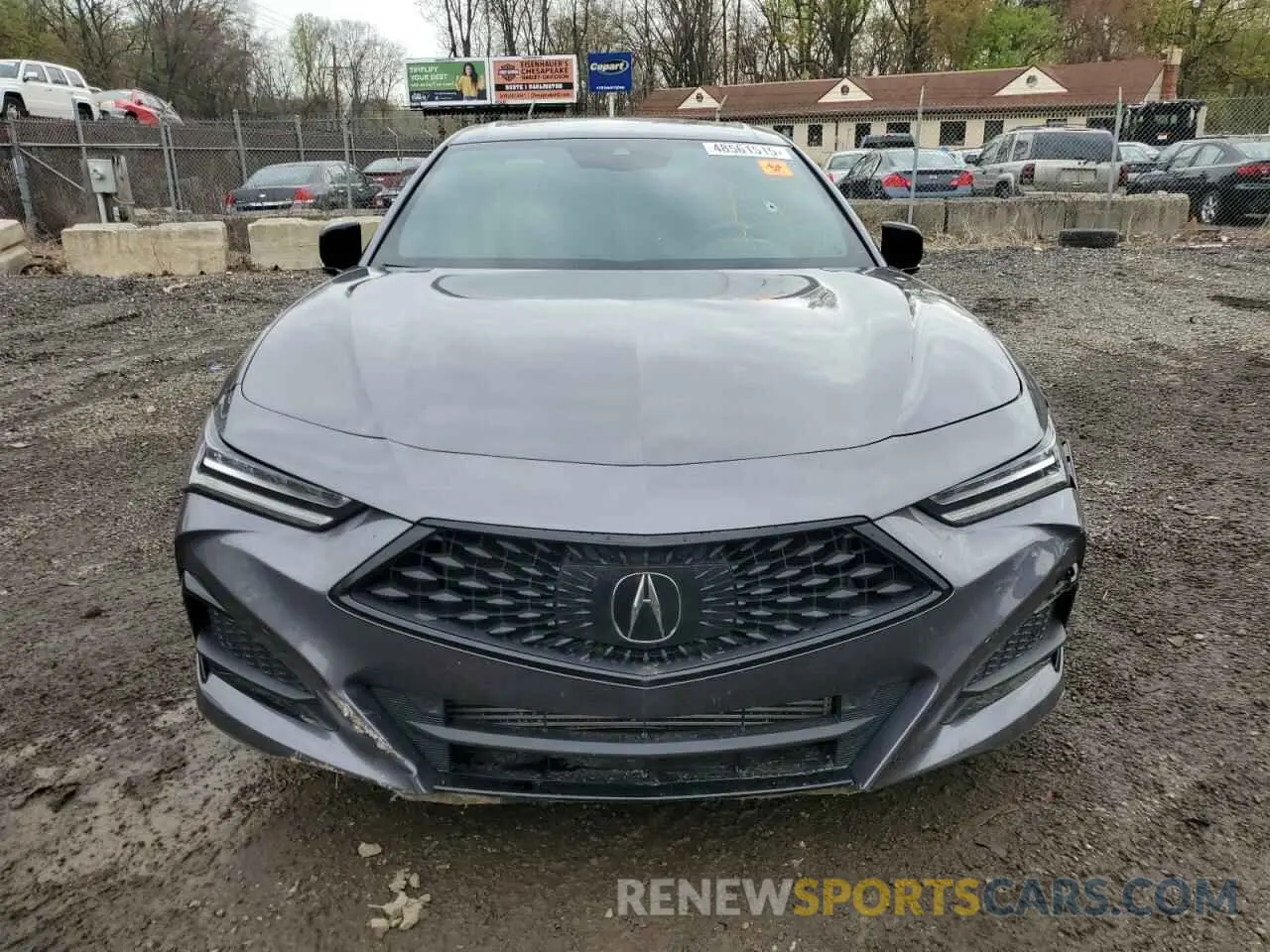 5 Photograph of a damaged car 19UUB5F5XNA004362 ACURA TLX 2022