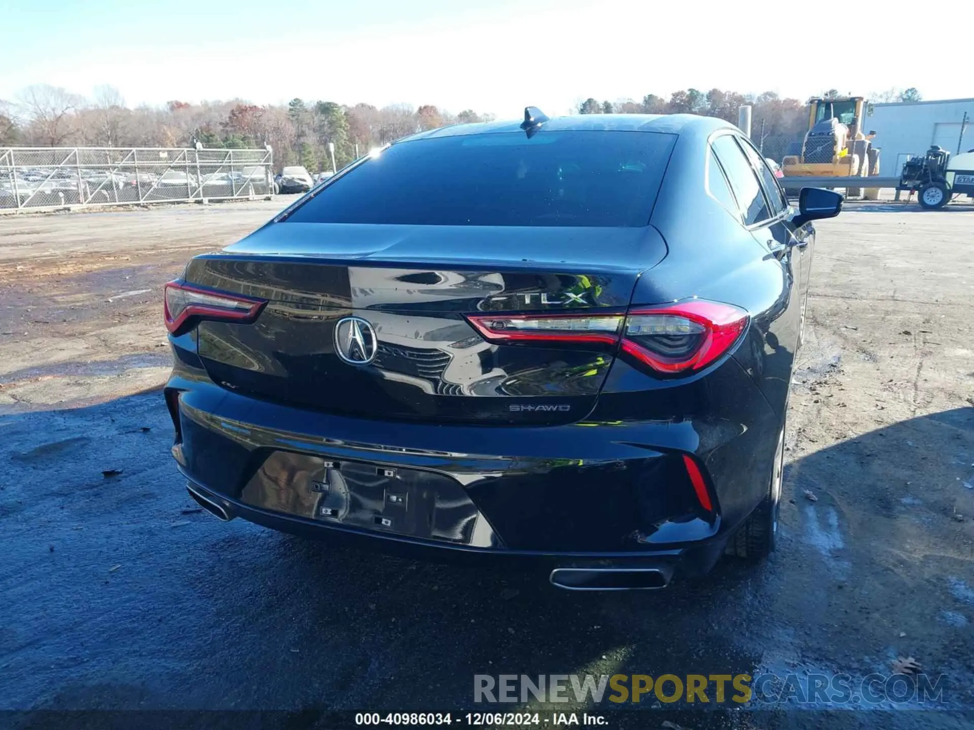 16 Photograph of a damaged car 19UUB6F33NA001694 ACURA TLX 2022