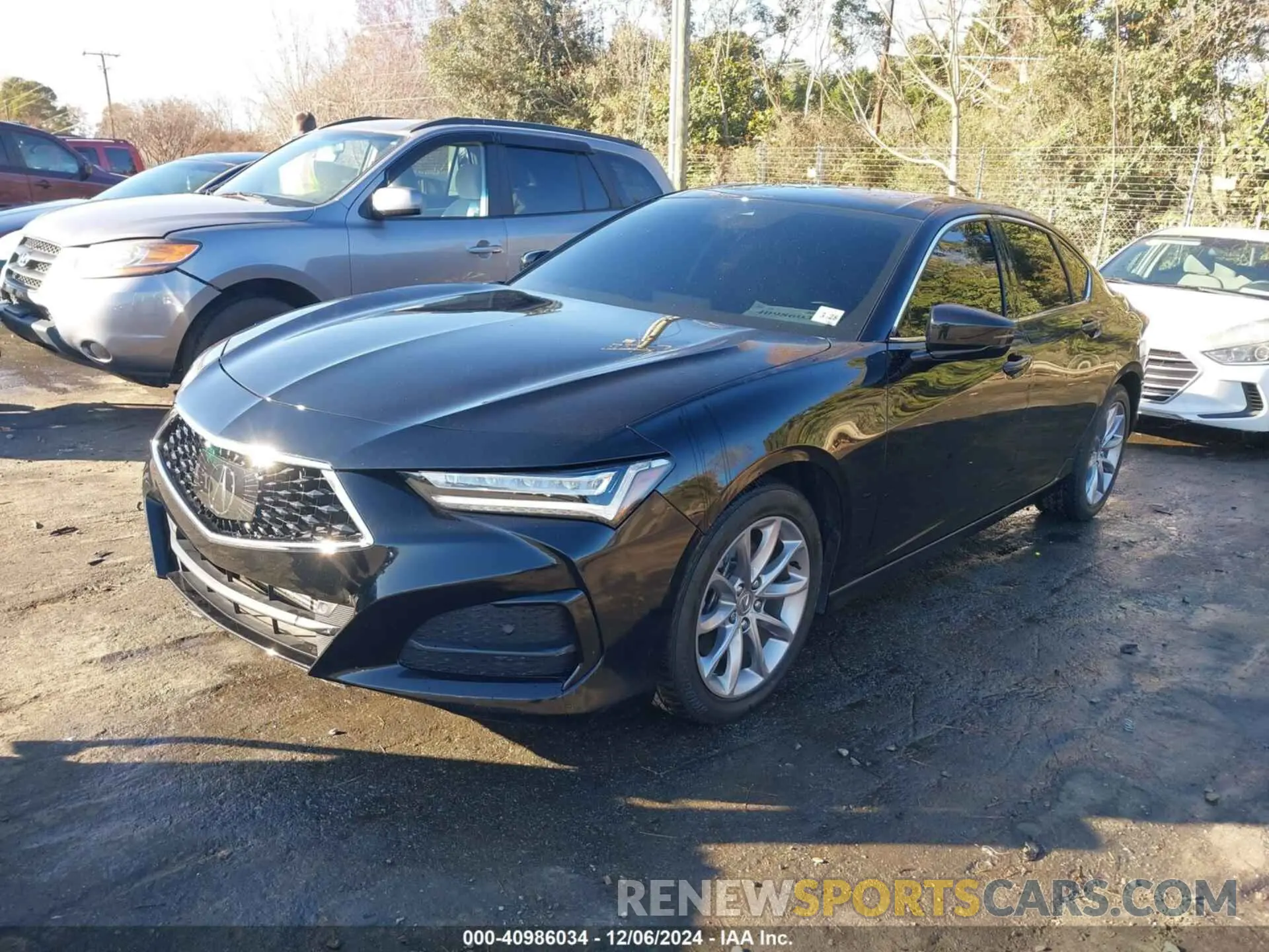 2 Photograph of a damaged car 19UUB6F33NA001694 ACURA TLX 2022