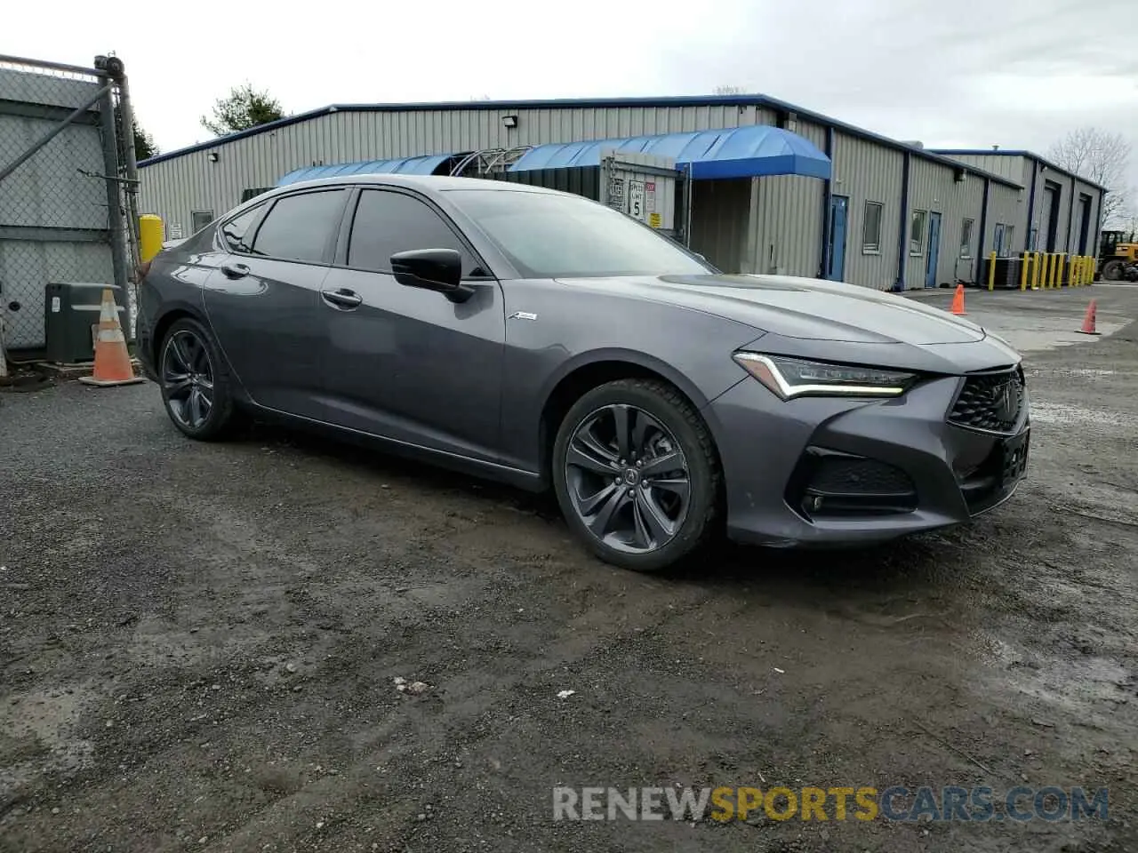 4 Photograph of a damaged car 19UUB6F50NA001041 ACURA TLX 2022
