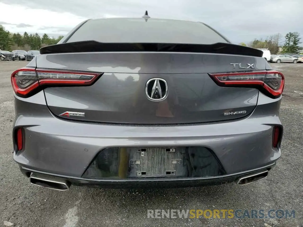 6 Photograph of a damaged car 19UUB6F50NA001041 ACURA TLX 2022