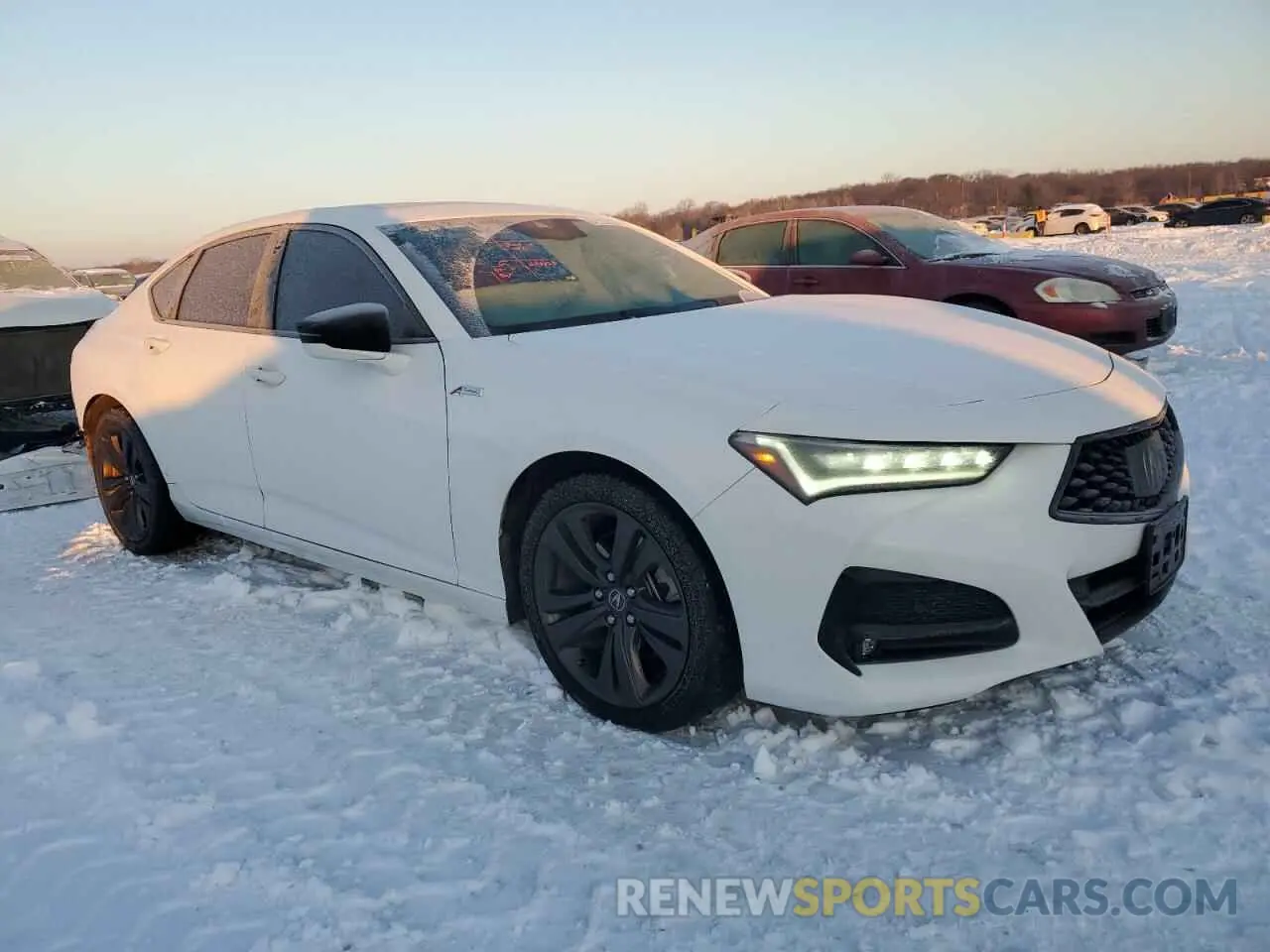 4 Photograph of a damaged car 19UUB6F50NA002030 ACURA TLX 2022