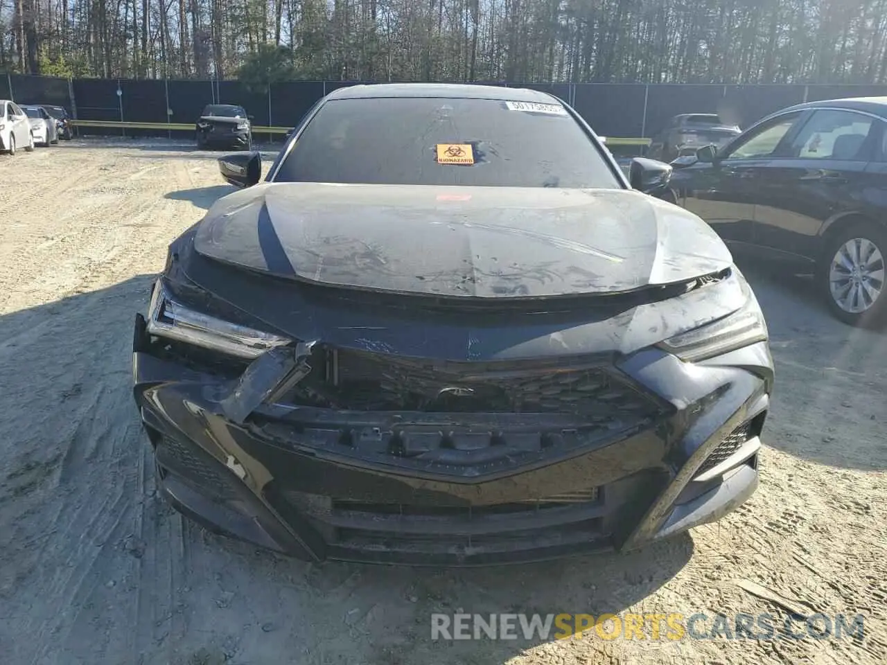 5 Photograph of a damaged car 19UUB6F50NA002190 ACURA TLX 2022