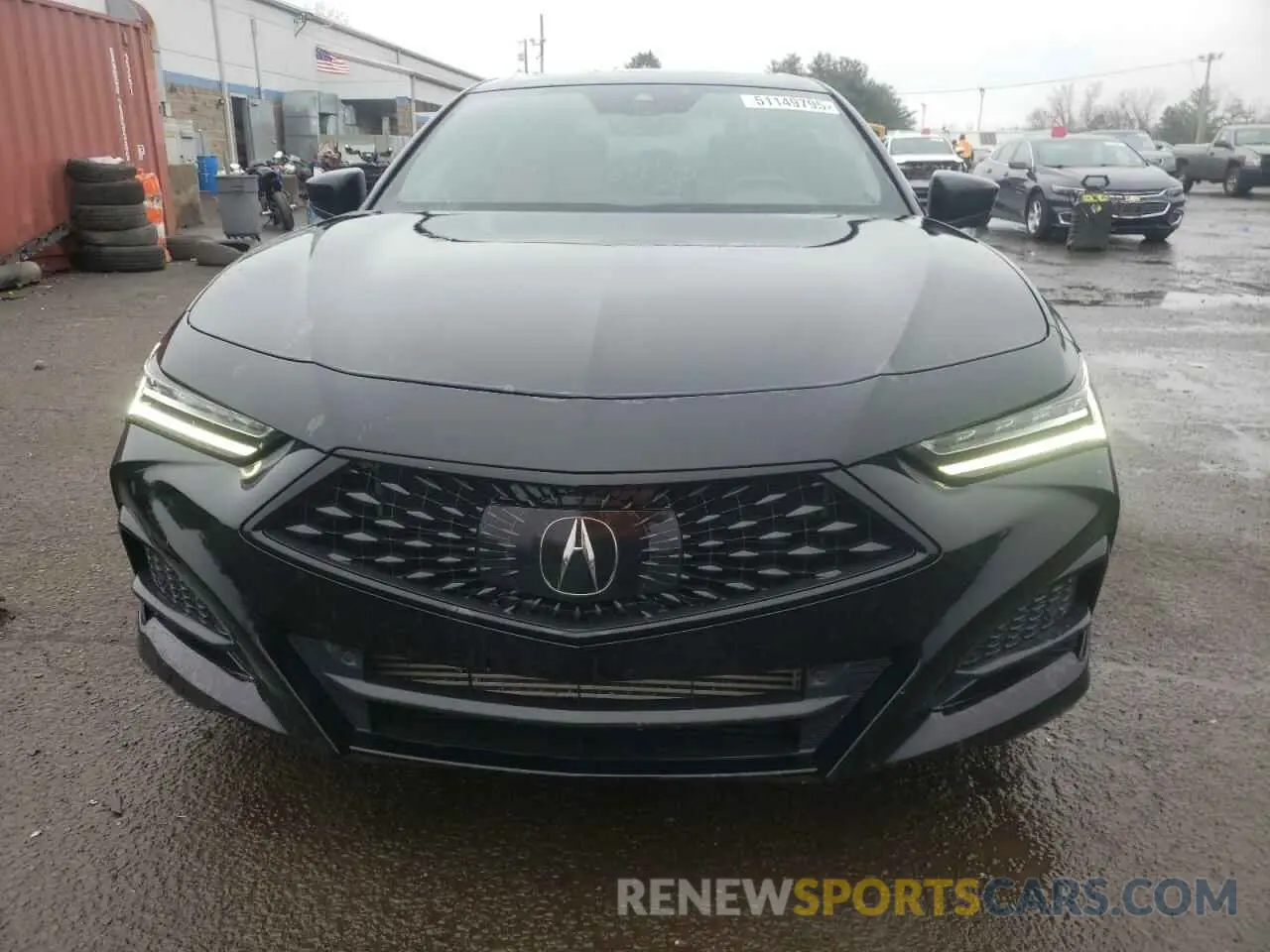 5 Photograph of a damaged car 19UUB6F50NA002870 ACURA TLX 2022