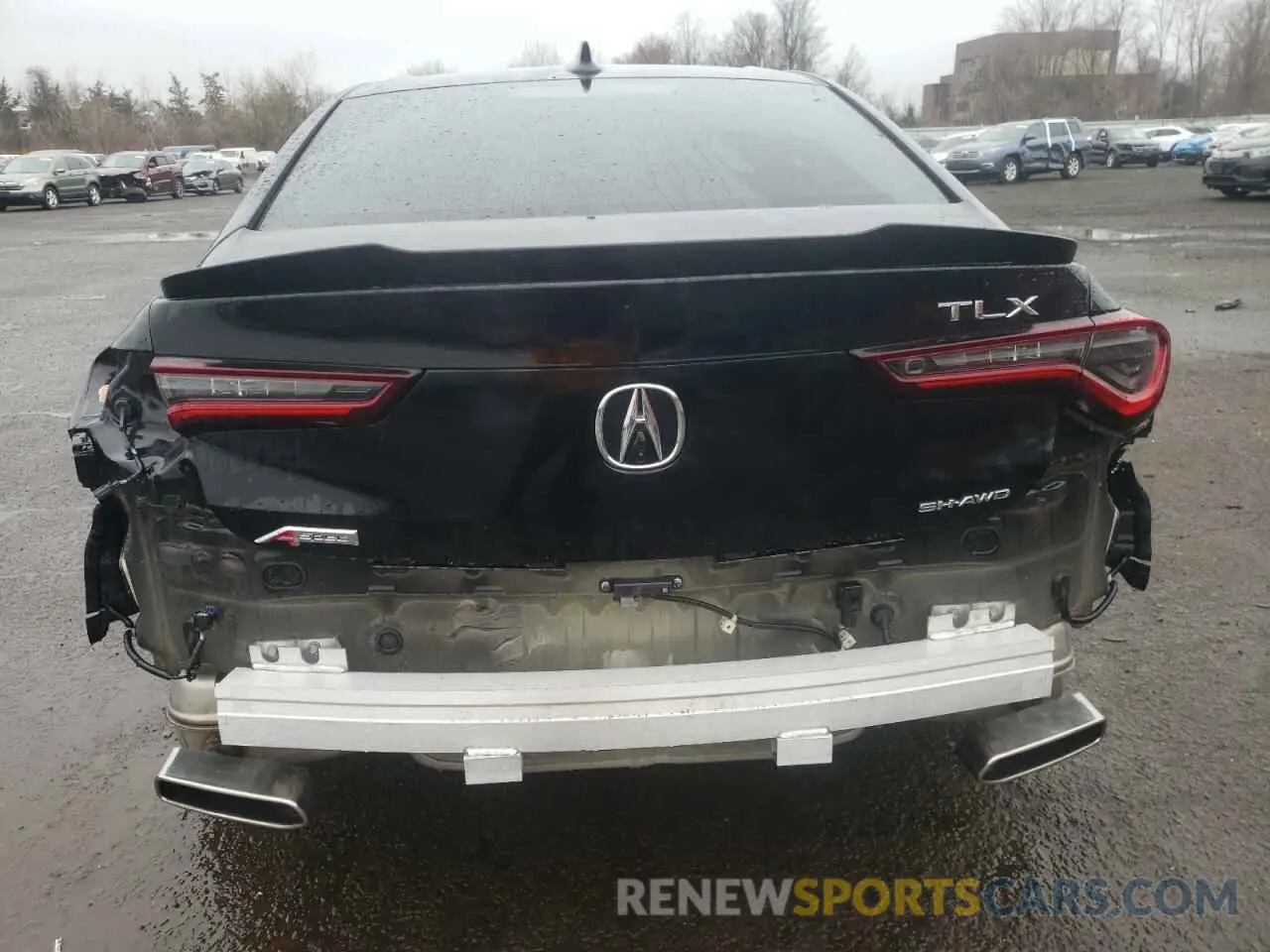 6 Photograph of a damaged car 19UUB6F50NA002870 ACURA TLX 2022