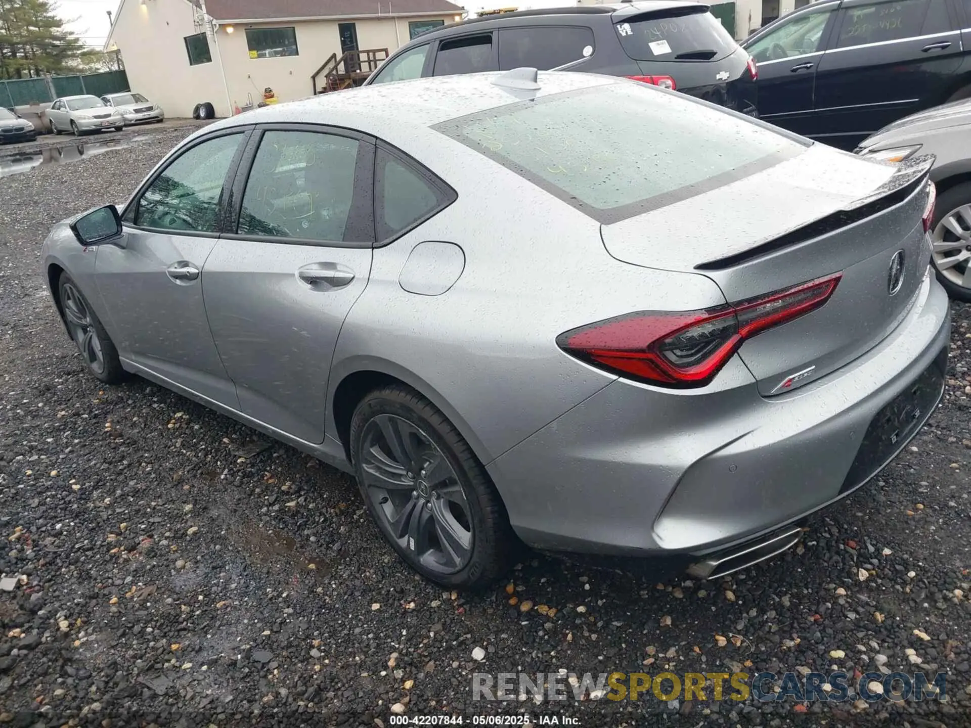 3 Photograph of a damaged car 19UUB6F51NA000805 ACURA TLX 2022