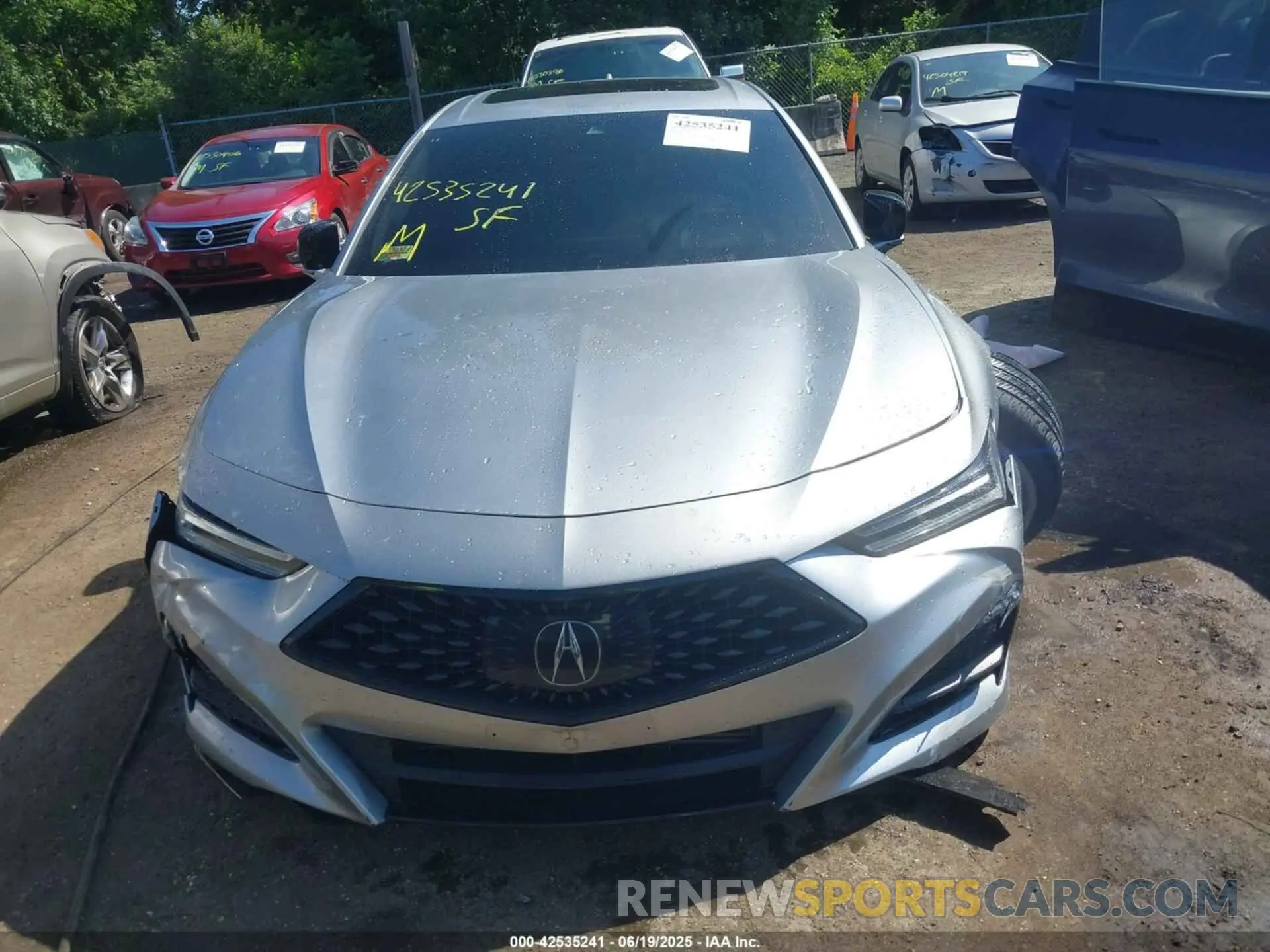 11 Photograph of a damaged car 19UUB6F55NA000810 ACURA TLX 2022