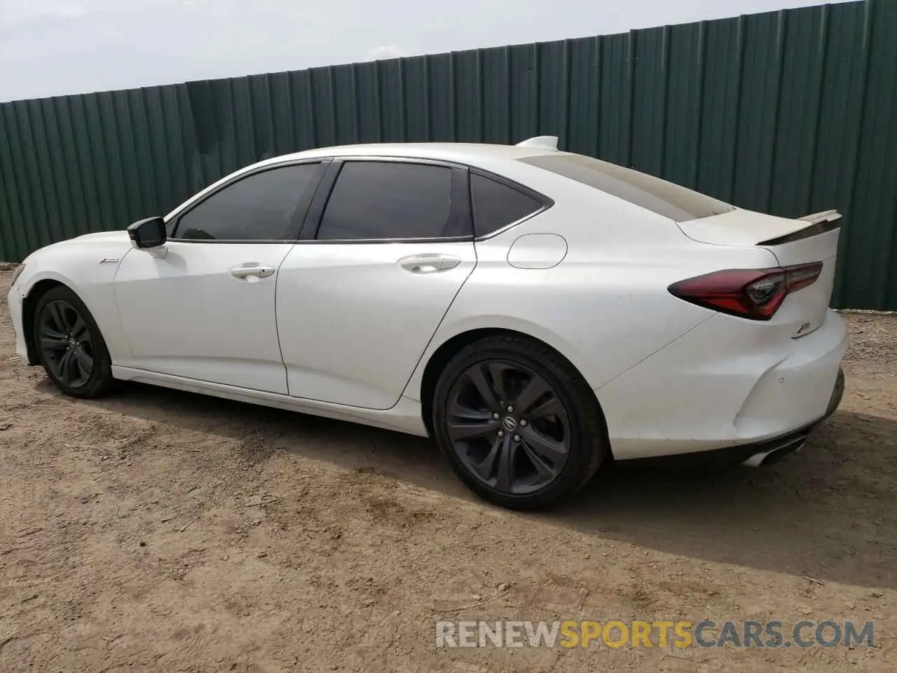 2 Photograph of a damaged car 19UUB6F55NA002945 ACURA TLX 2022