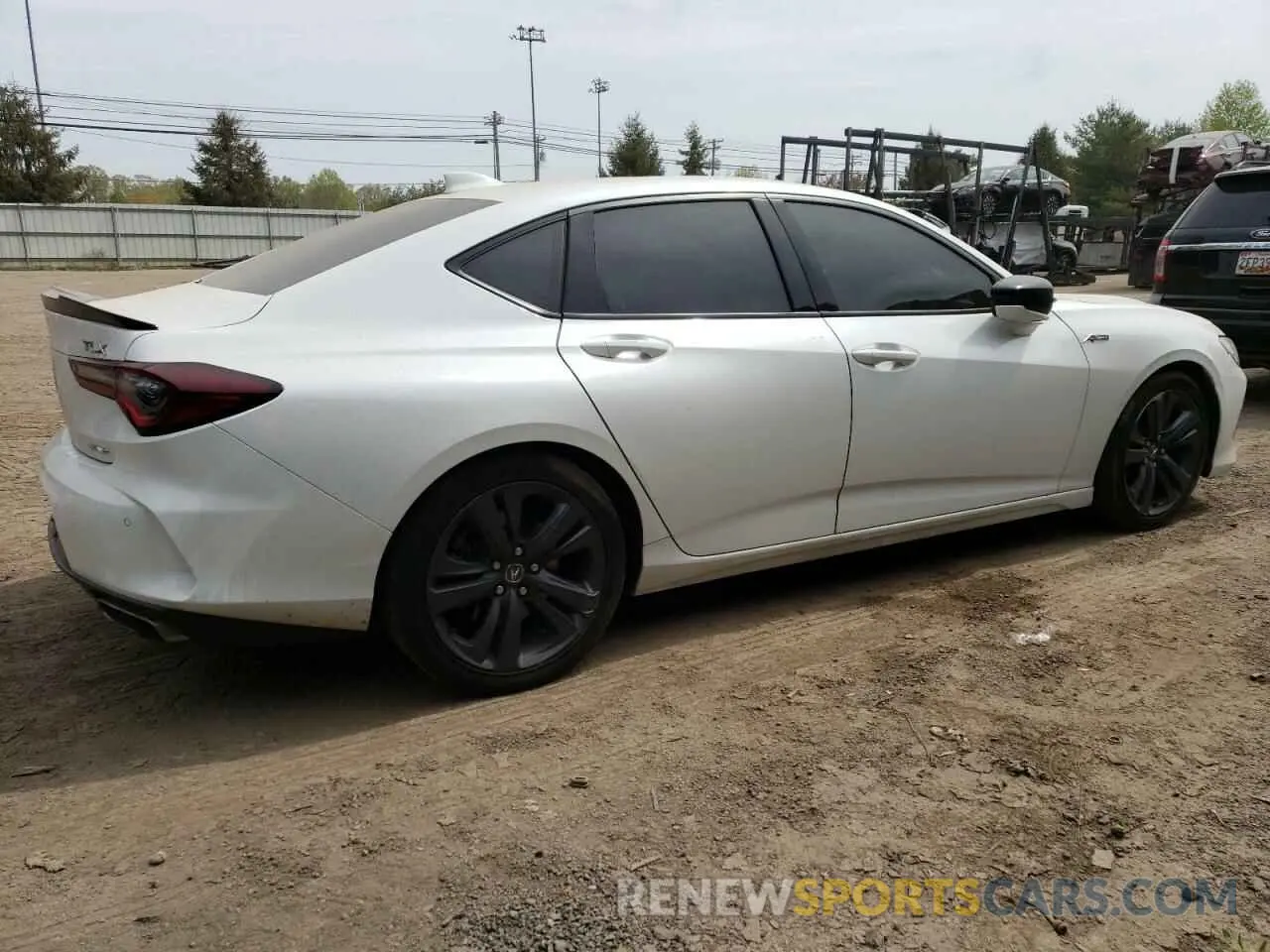 3 Photograph of a damaged car 19UUB6F55NA002945 ACURA TLX 2022