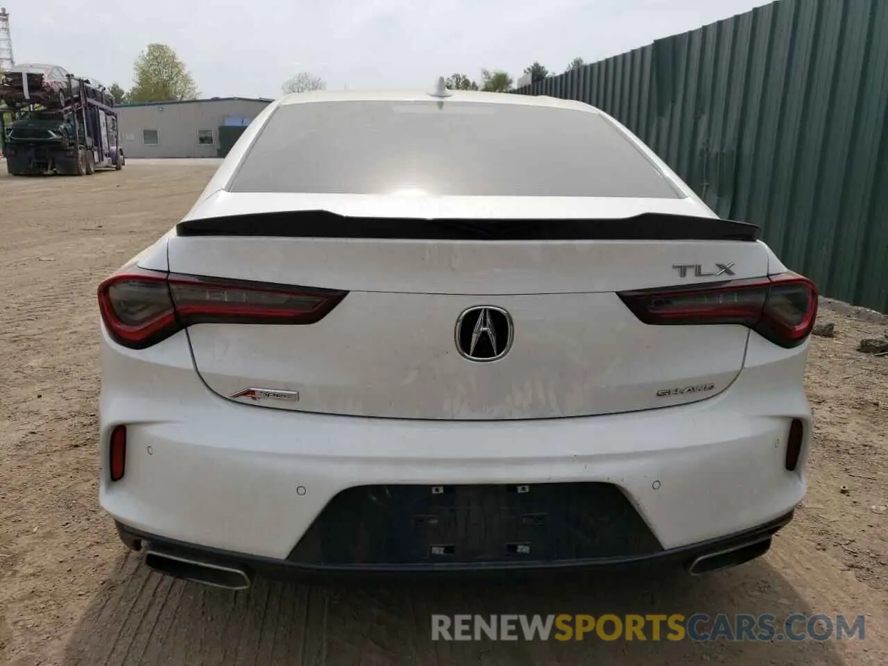 6 Photograph of a damaged car 19UUB6F55NA002945 ACURA TLX 2022