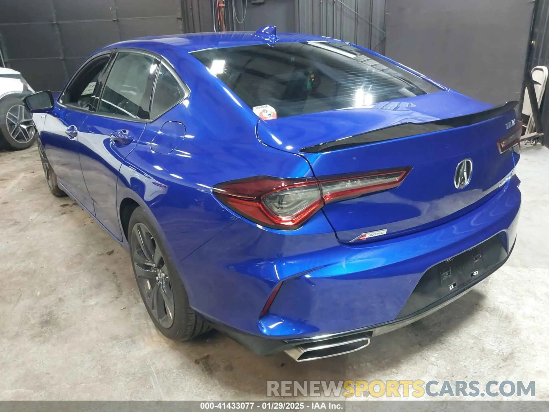 3 Photograph of a damaged car 19UUB6F56NA000900 ACURA TLX 2022