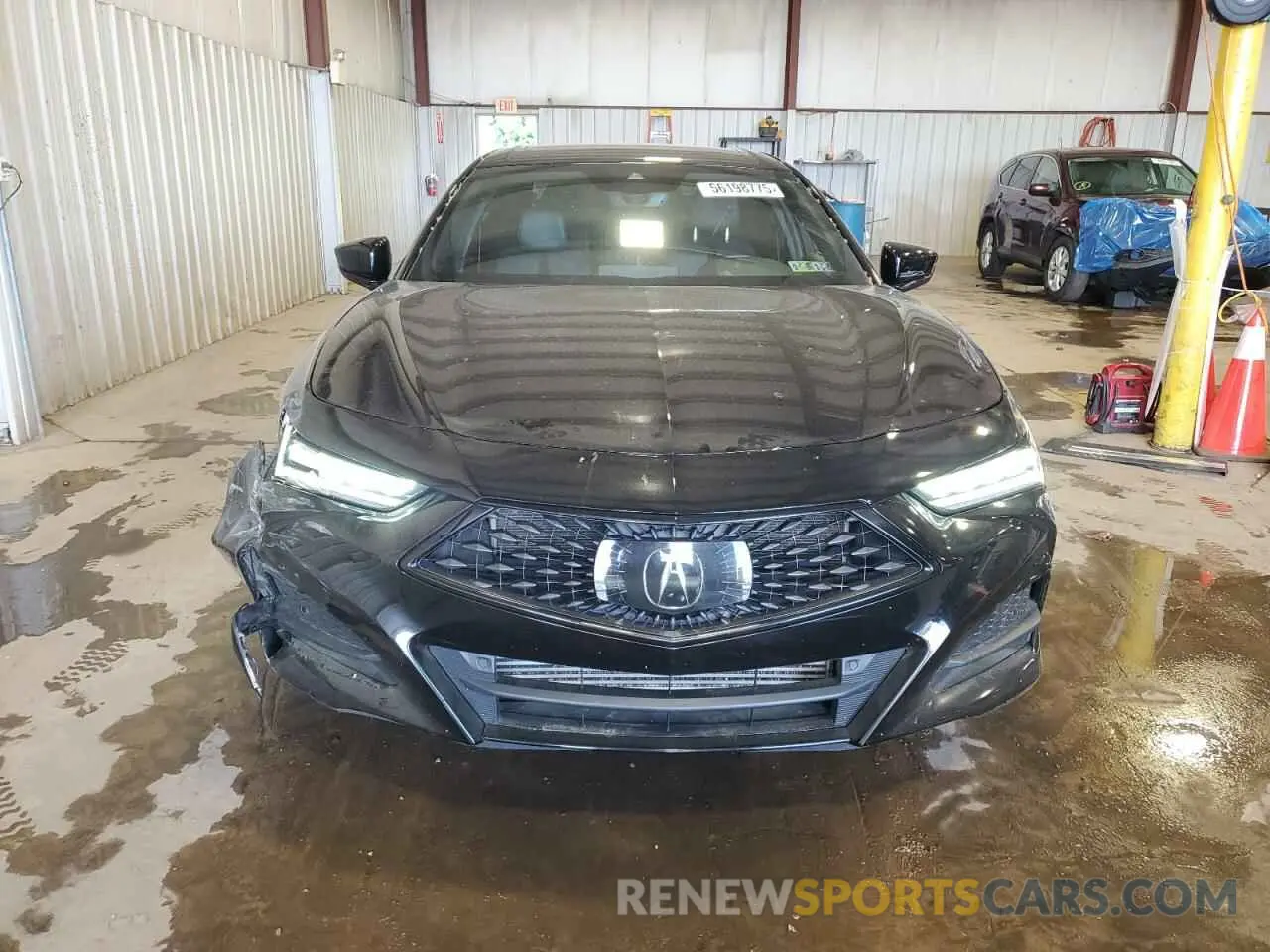 5 Photograph of a damaged car 19UUB6F57NA000128 ACURA TLX 2022