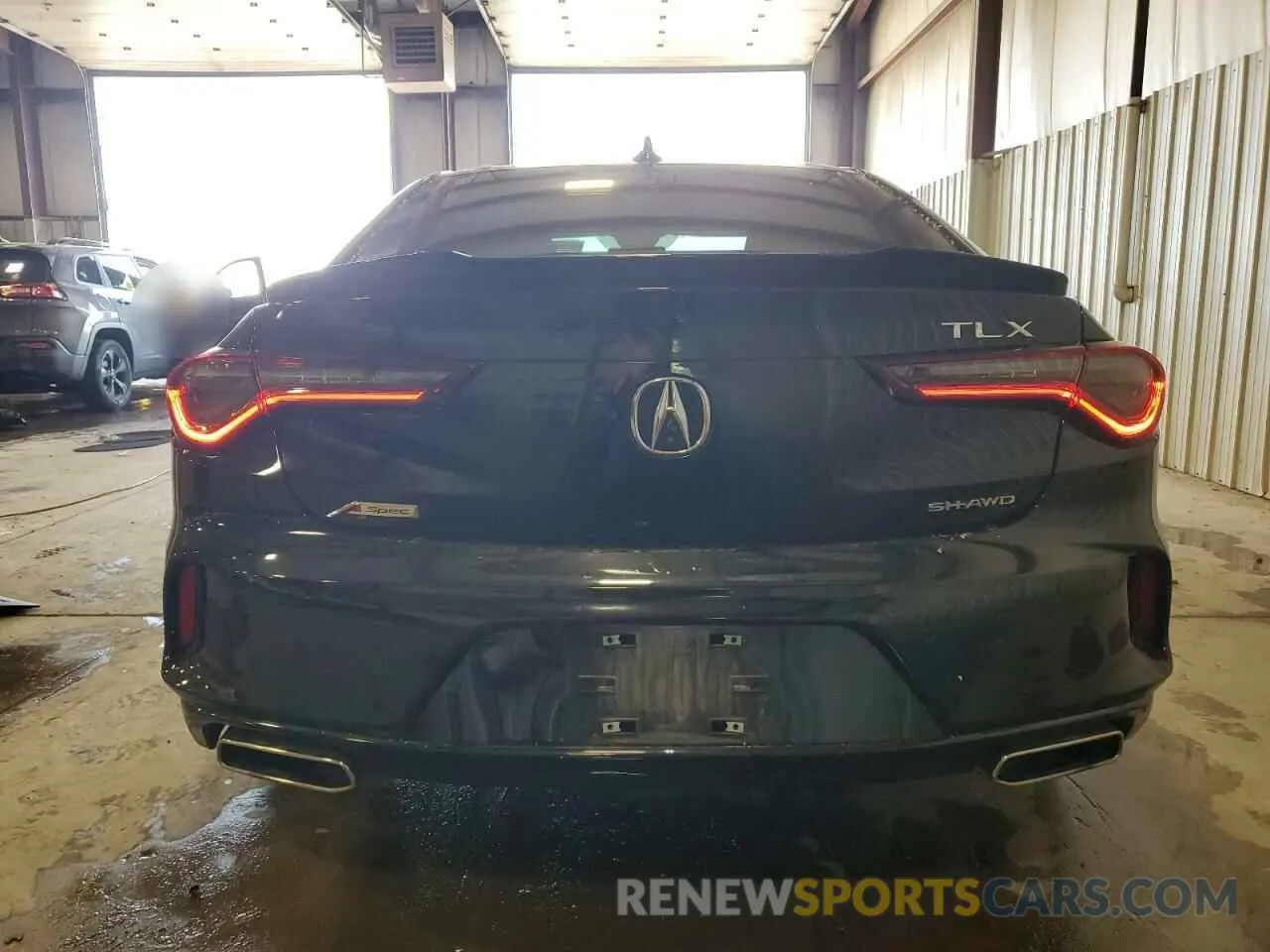 6 Photograph of a damaged car 19UUB6F57NA000128 ACURA TLX 2022