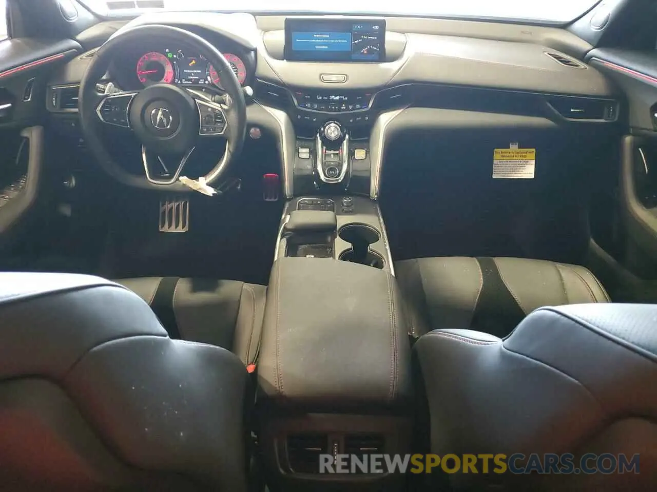 8 Photograph of a damaged car 19UUB6F57NA000128 ACURA TLX 2022