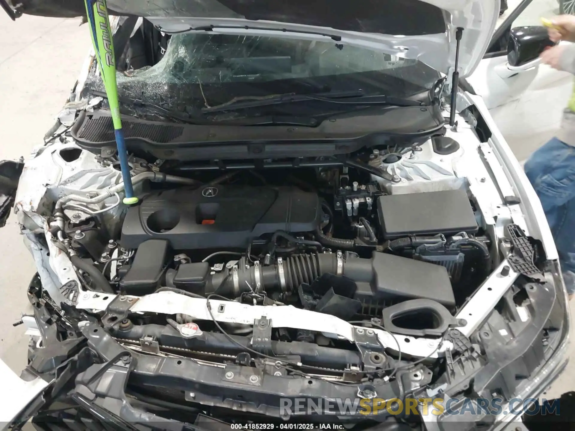 10 Photograph of a damaged car 19UUB6F57NA001635 ACURA TLX 2022