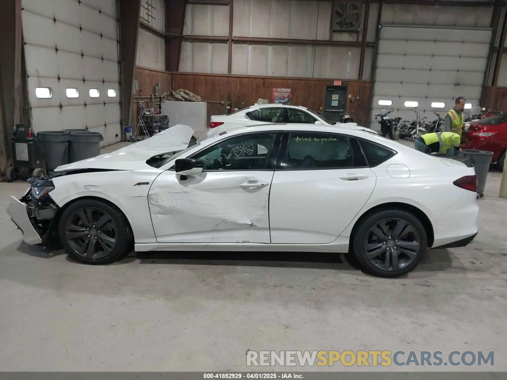 14 Photograph of a damaged car 19UUB6F57NA001635 ACURA TLX 2022