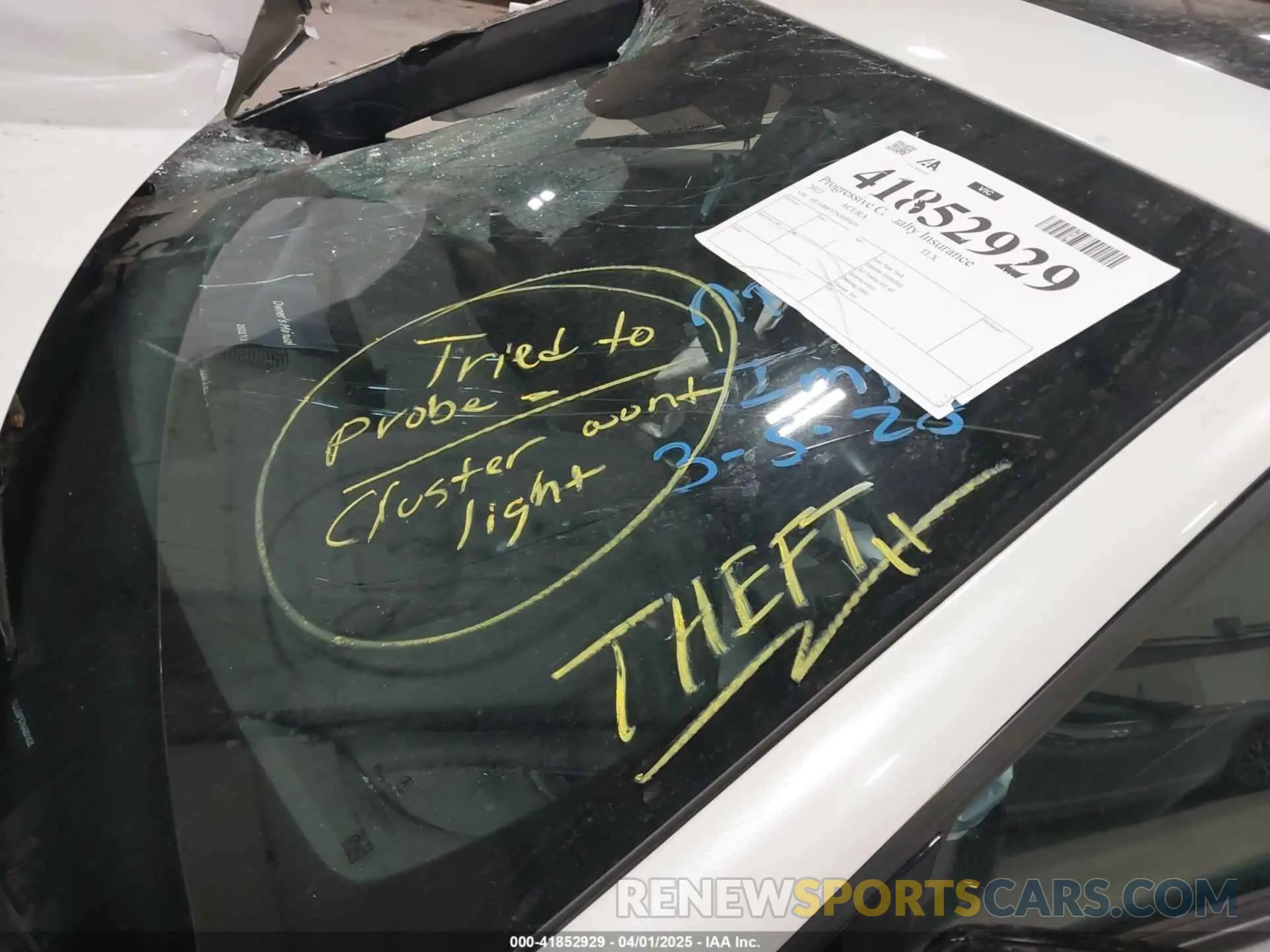 20 Photograph of a damaged car 19UUB6F57NA001635 ACURA TLX 2022