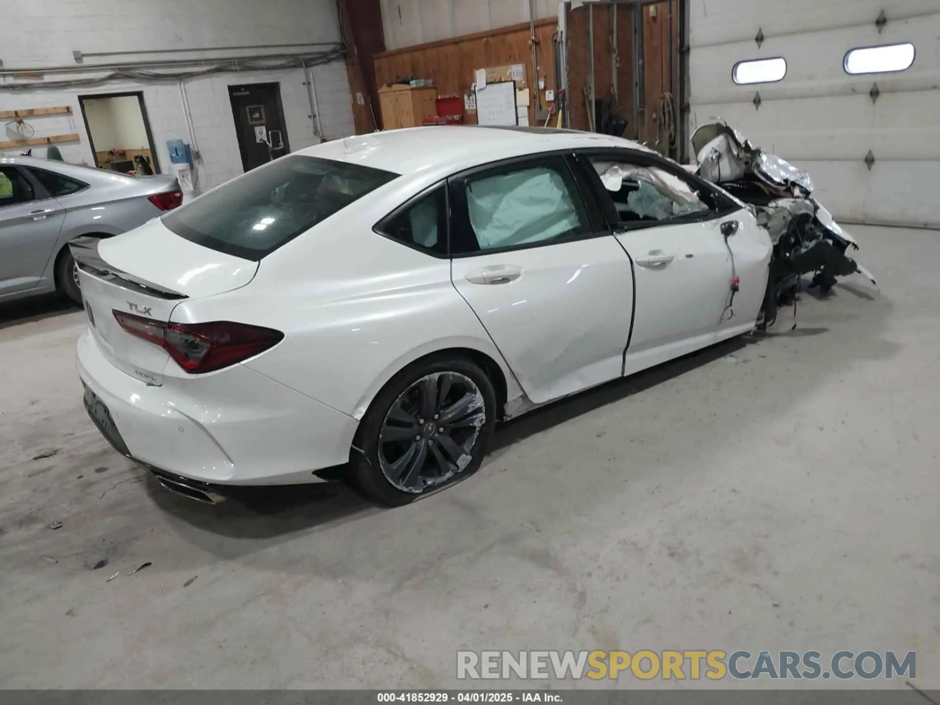 4 Photograph of a damaged car 19UUB6F57NA001635 ACURA TLX 2022