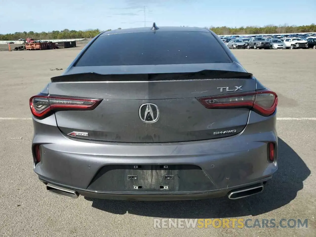 6 Photograph of a damaged car 19UUB6F57NA002610 ACURA TLX 2022