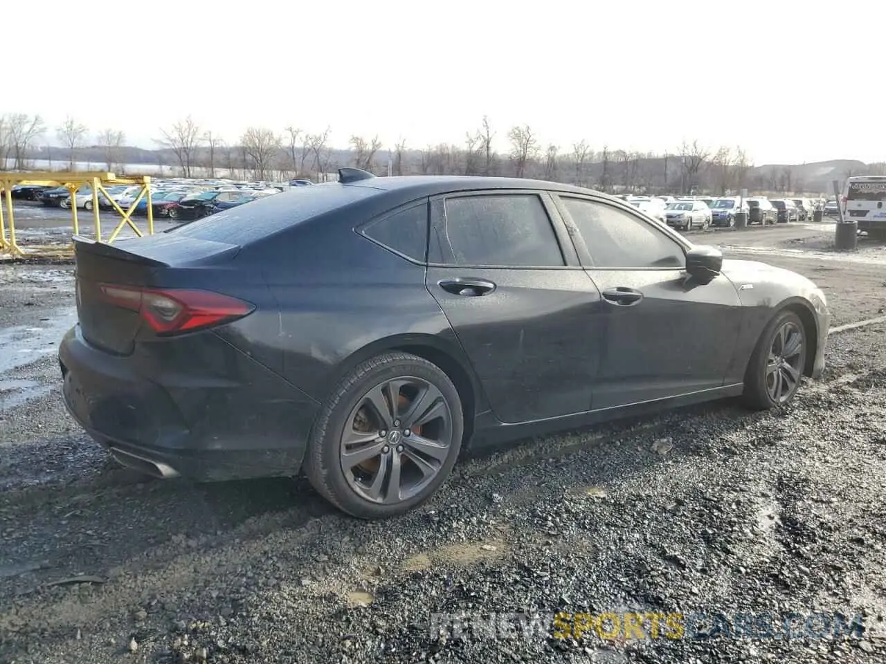 3 Photograph of a damaged car 19UUB6F57NA002834 ACURA TLX 2022