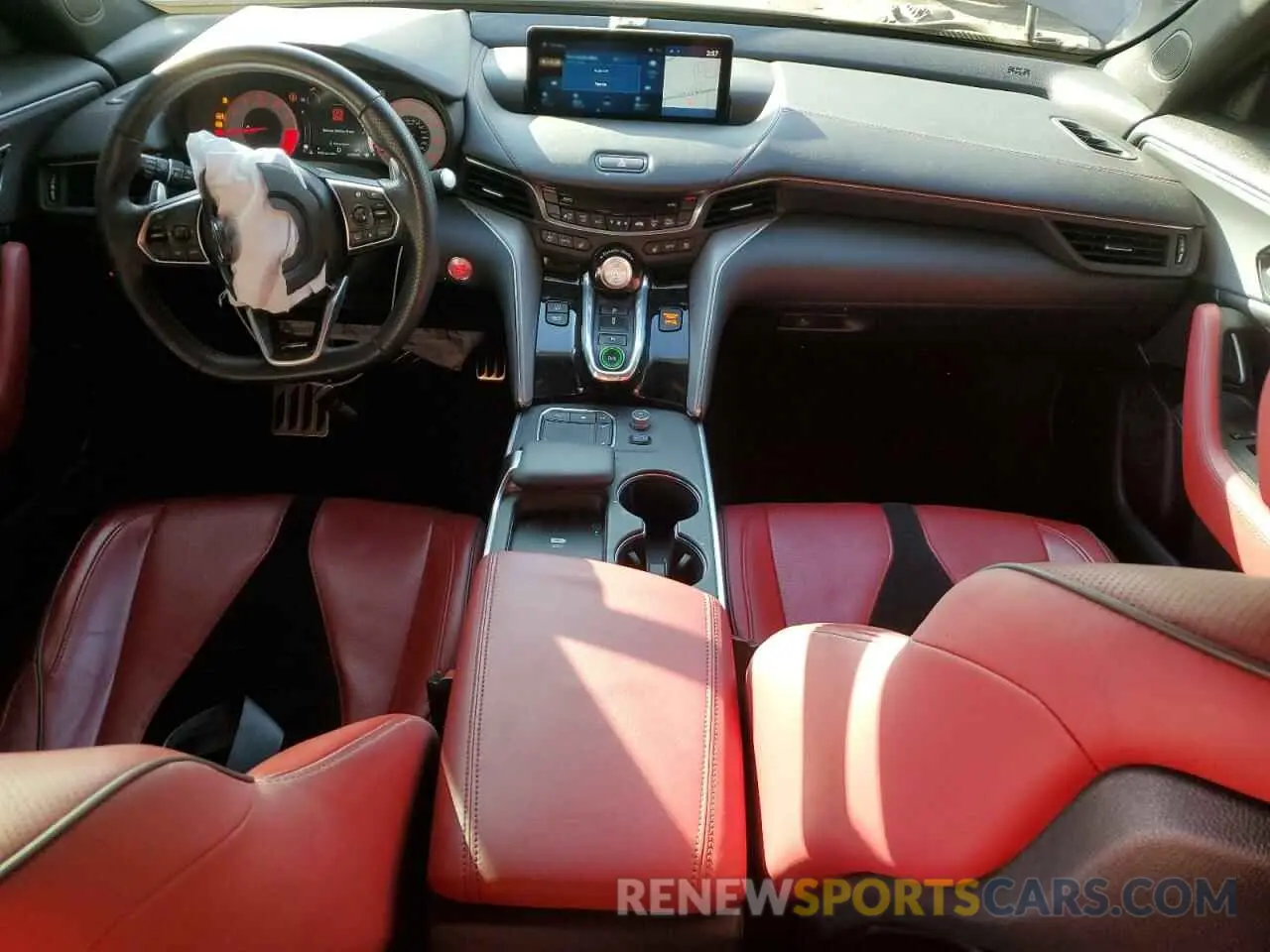 8 Photograph of a damaged car 19UUB6F58NA000168 ACURA TLX 2022