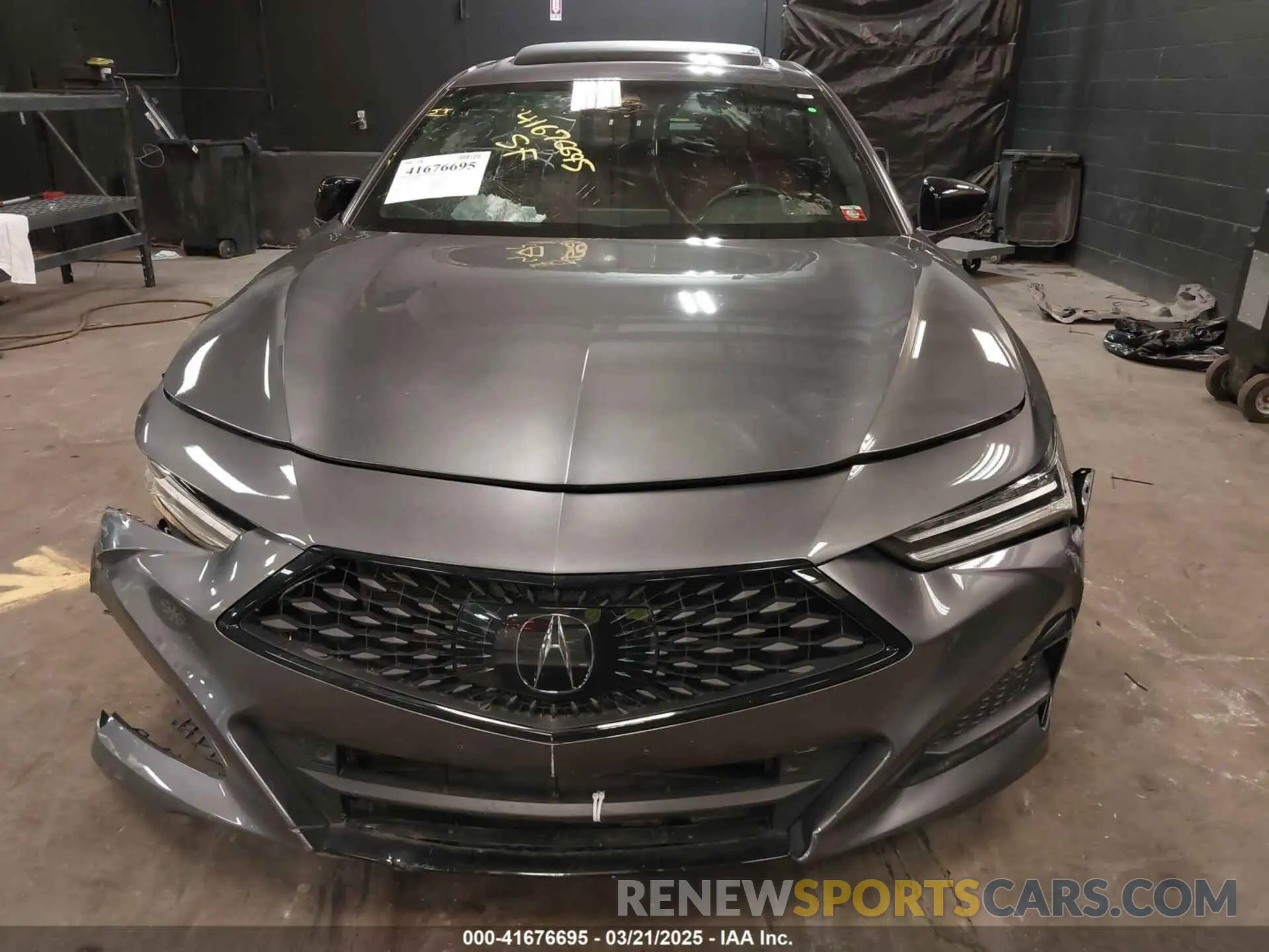 11 Photograph of a damaged car 19UUB6F59NA001068 ACURA TLX 2022