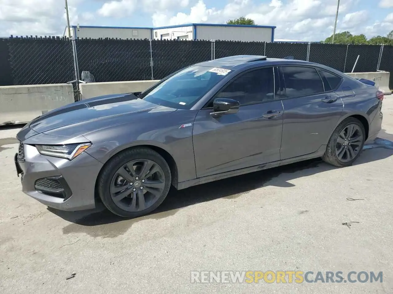 1 Photograph of a damaged car 19UUB6F59NA003788 ACURA TLX 2022