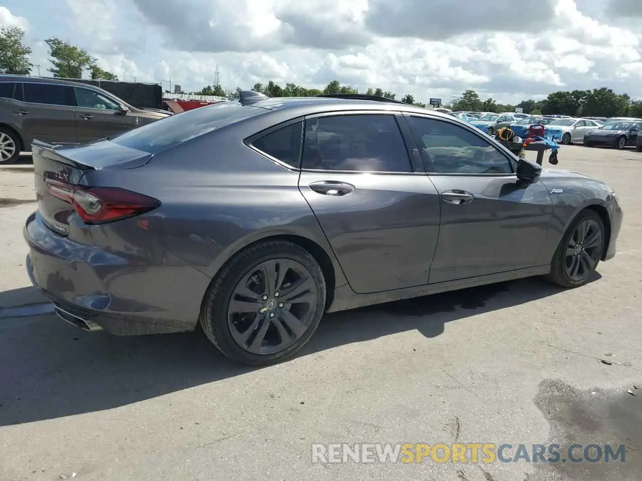 3 Photograph of a damaged car 19UUB6F59NA003788 ACURA TLX 2022