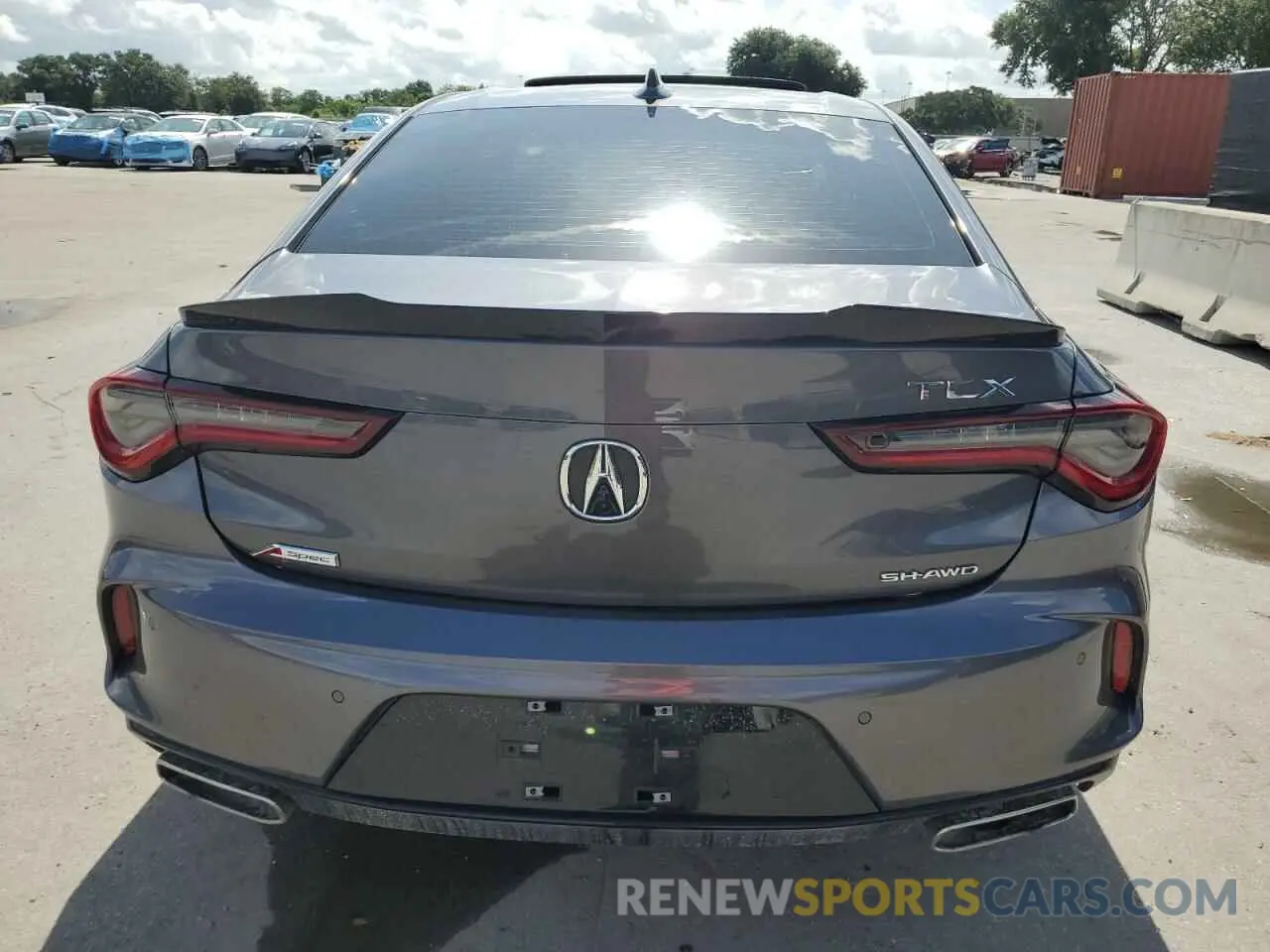 6 Photograph of a damaged car 19UUB6F59NA003788 ACURA TLX 2022