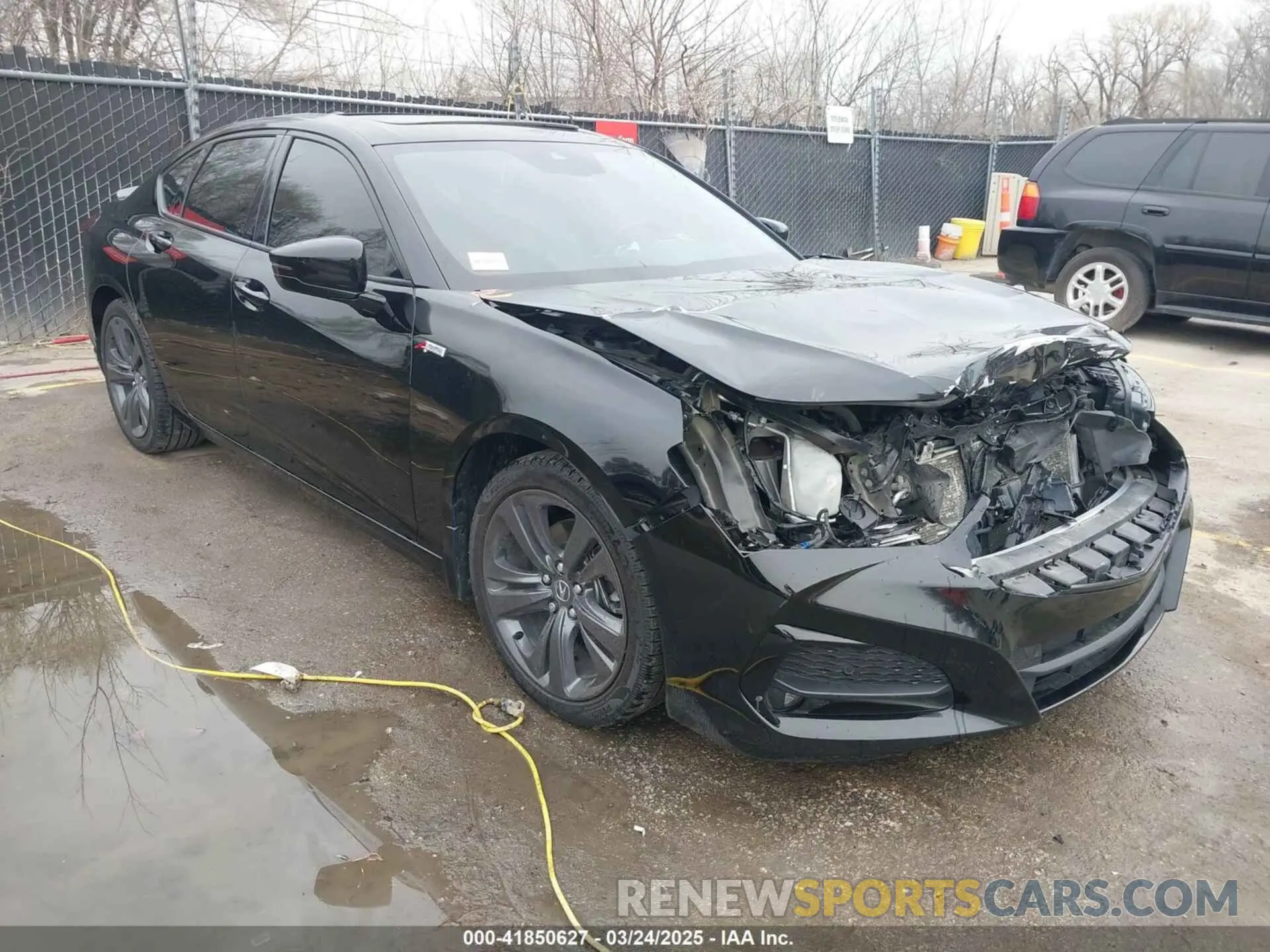 1 Photograph of a damaged car 19UUB6F5XNA002178 ACURA TLX 2022