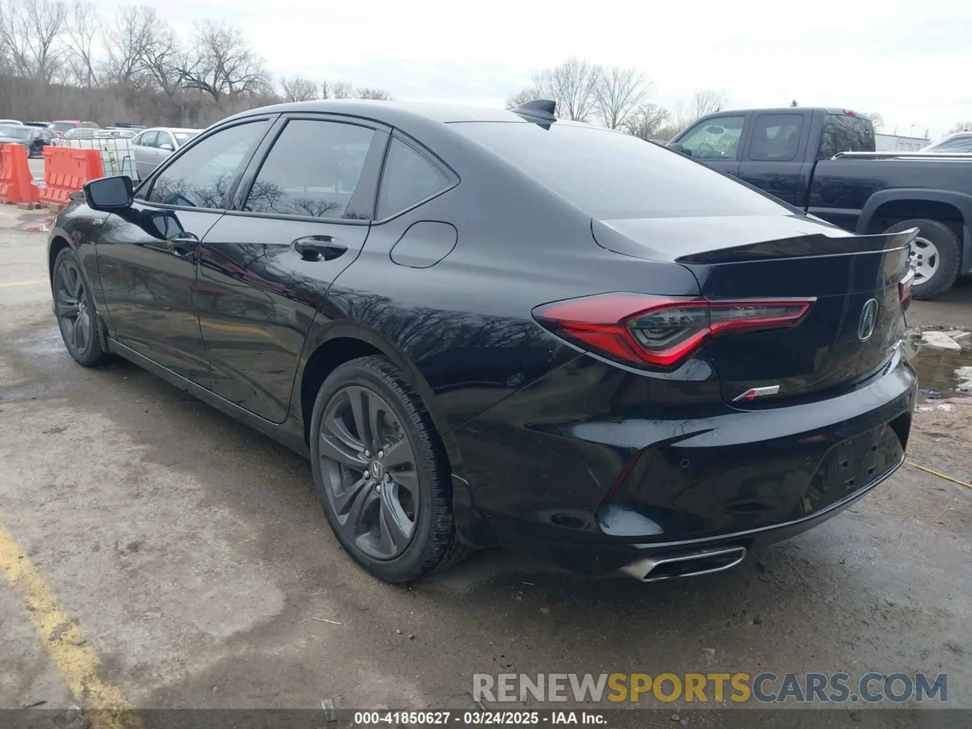 3 Photograph of a damaged car 19UUB6F5XNA002178 ACURA TLX 2022
