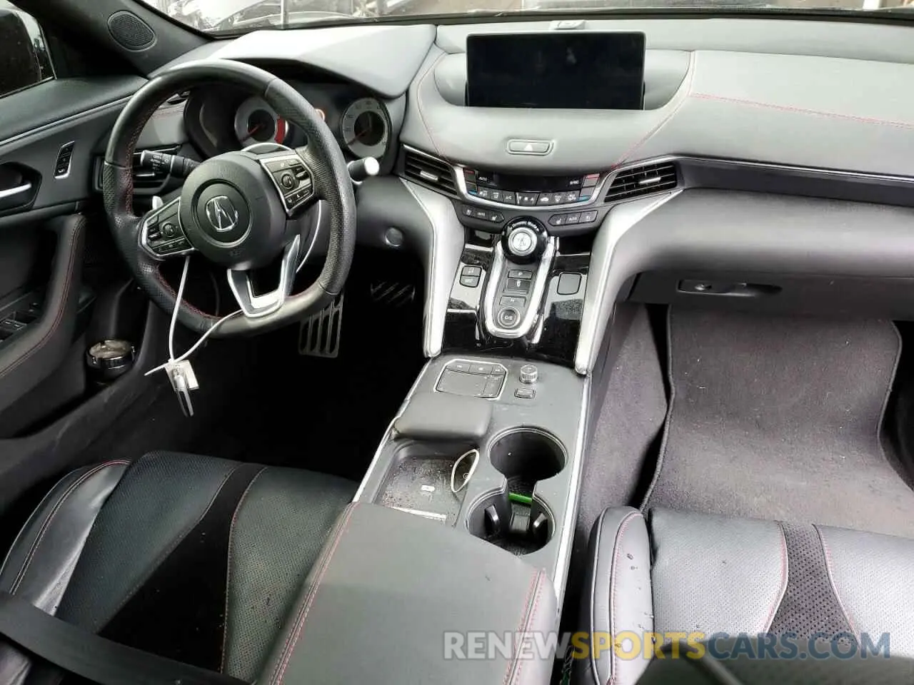 8 Photograph of a damaged car 19UUB7F04NA001103 ACURA TLX 2022