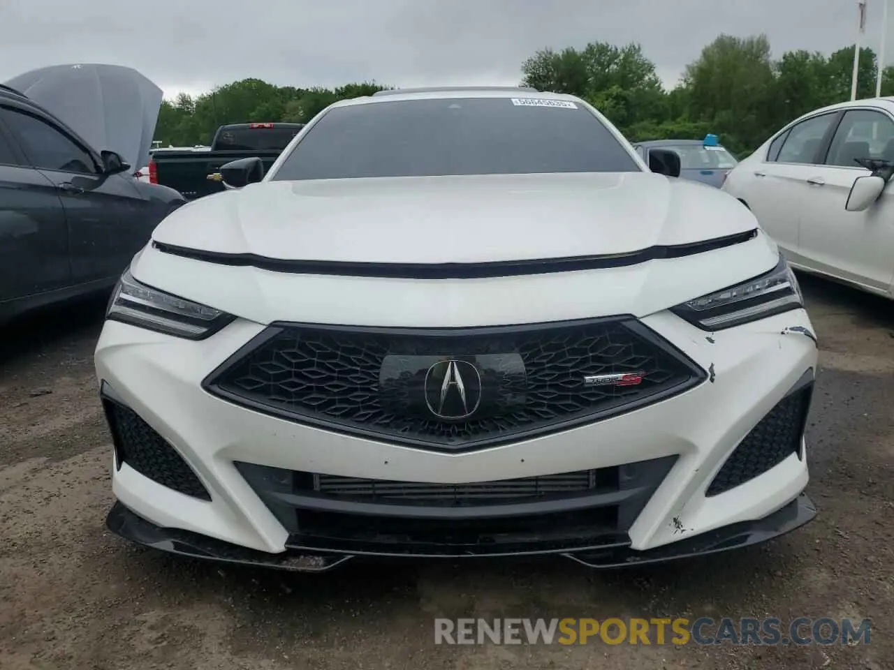 5 Photograph of a damaged car 19UUB7F04NA001148 ACURA TLX 2022