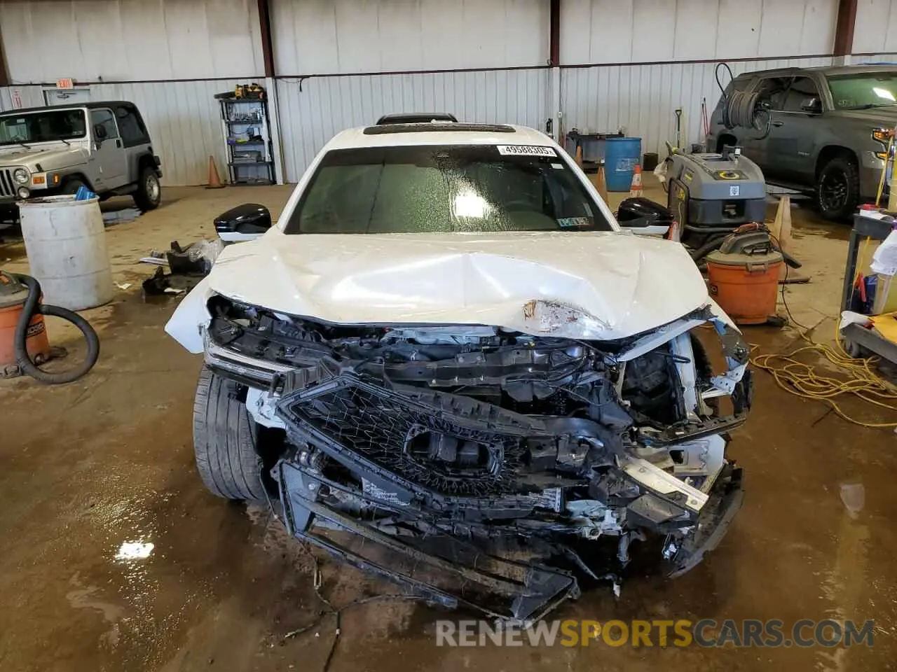5 Photograph of a damaged car 19UUB7F04NA001490 ACURA TLX 2022