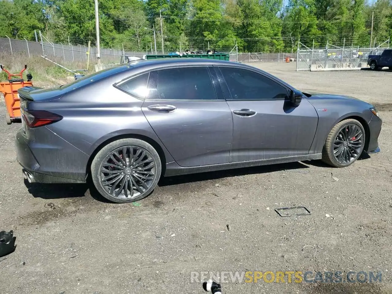 3 Photograph of a damaged car 19UUB7F04NA002218 ACURA TLX 2022