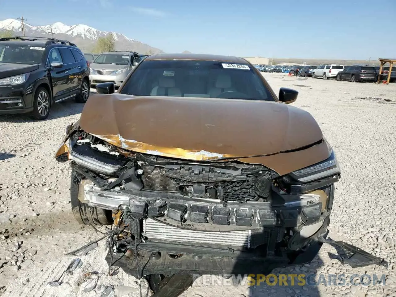 5 Photograph of a damaged car 19UUB7F08NA001203 ACURA TLX 2022