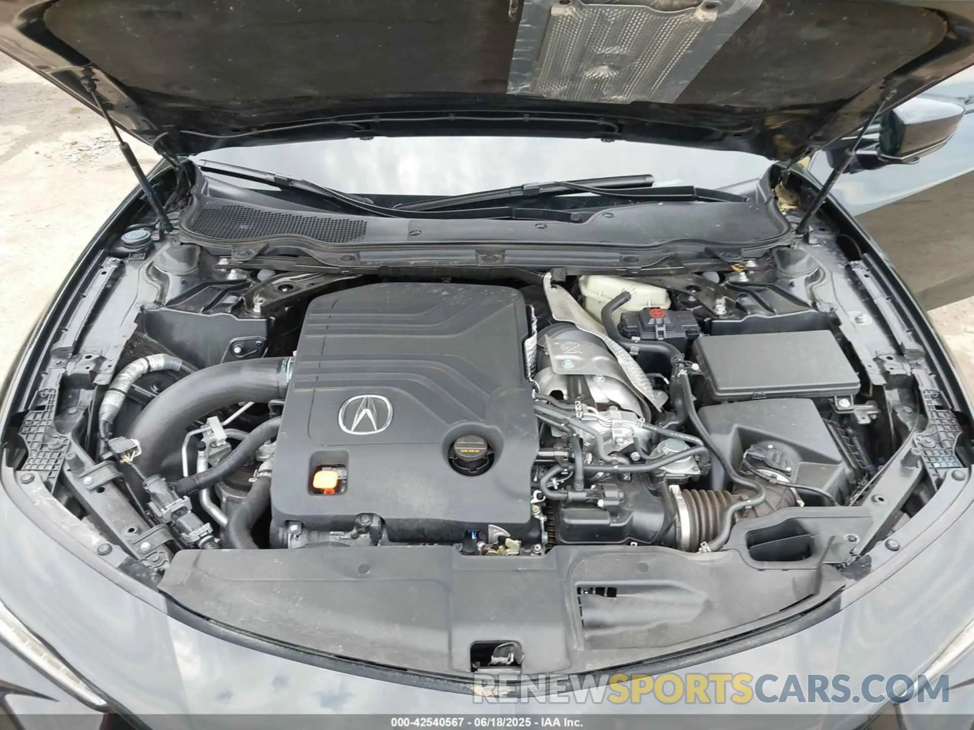 10 Photograph of a damaged car 19UUB7F0XNA001168 ACURA TLX 2022
