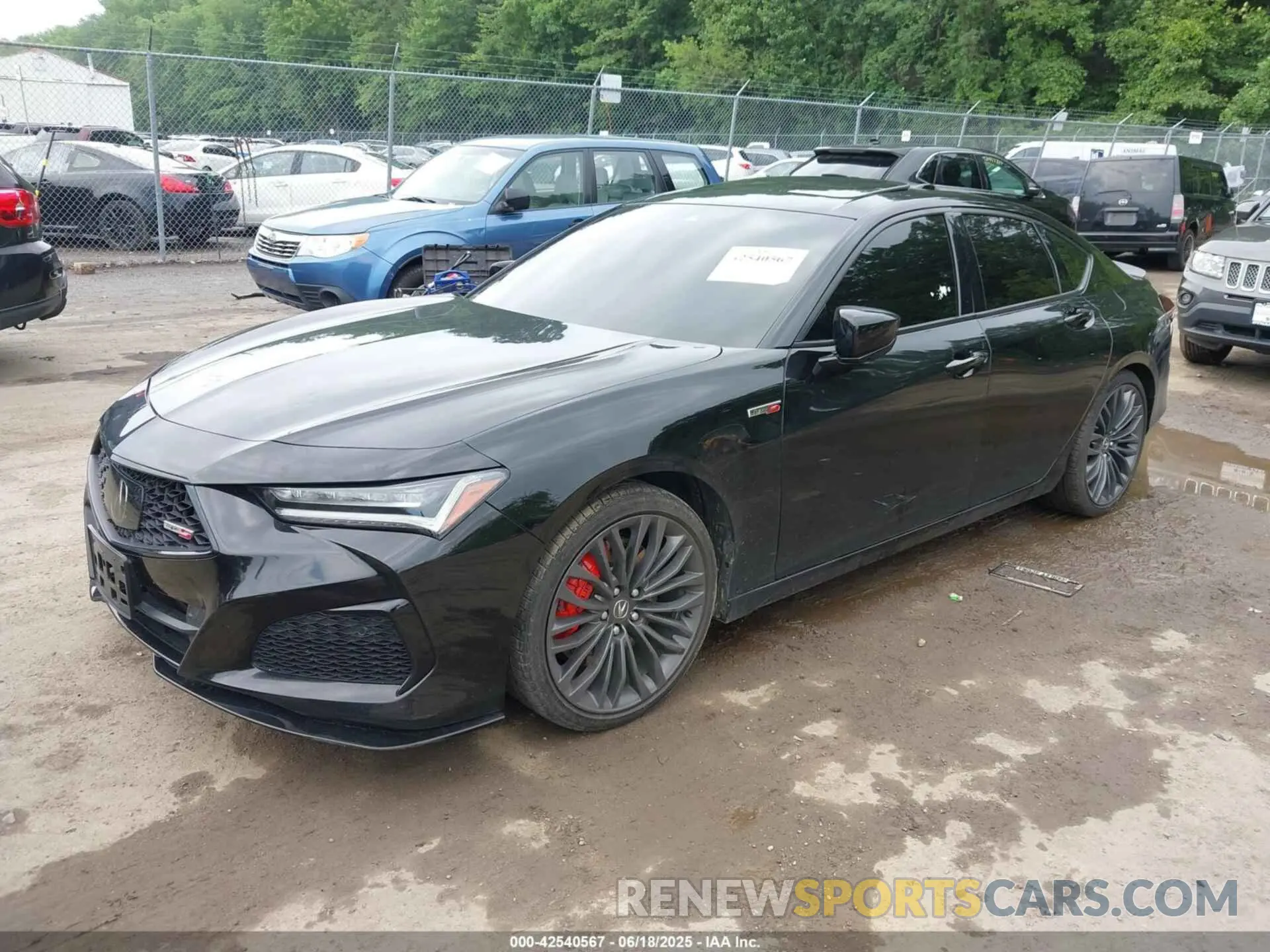 2 Photograph of a damaged car 19UUB7F0XNA001168 ACURA TLX 2022