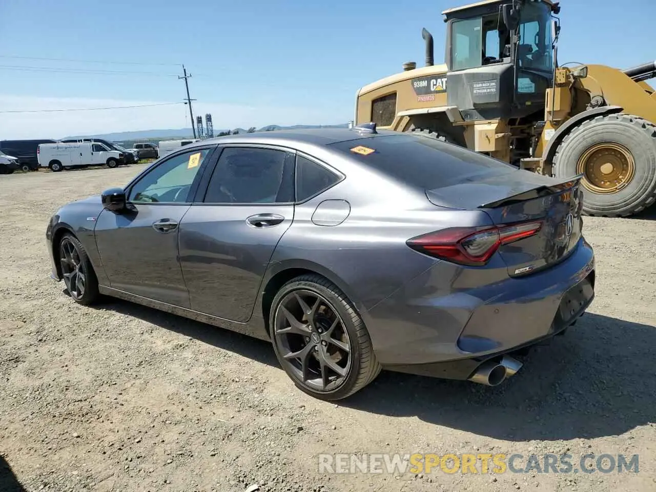 2 Photograph of a damaged car 19UUB7F93NA000913 ACURA TLX 2022