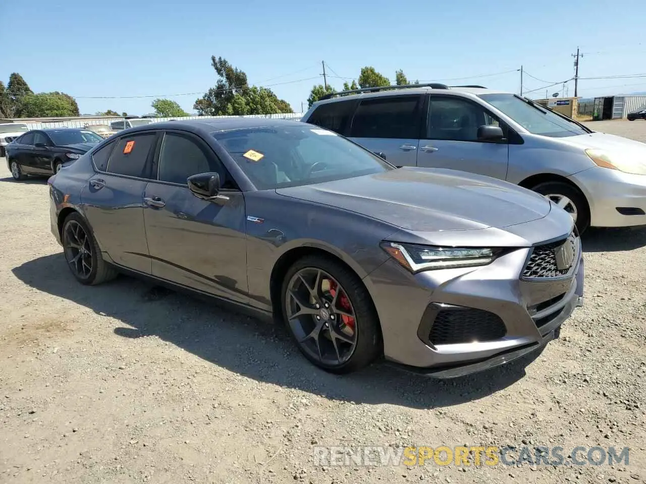 4 Photograph of a damaged car 19UUB7F93NA000913 ACURA TLX 2022