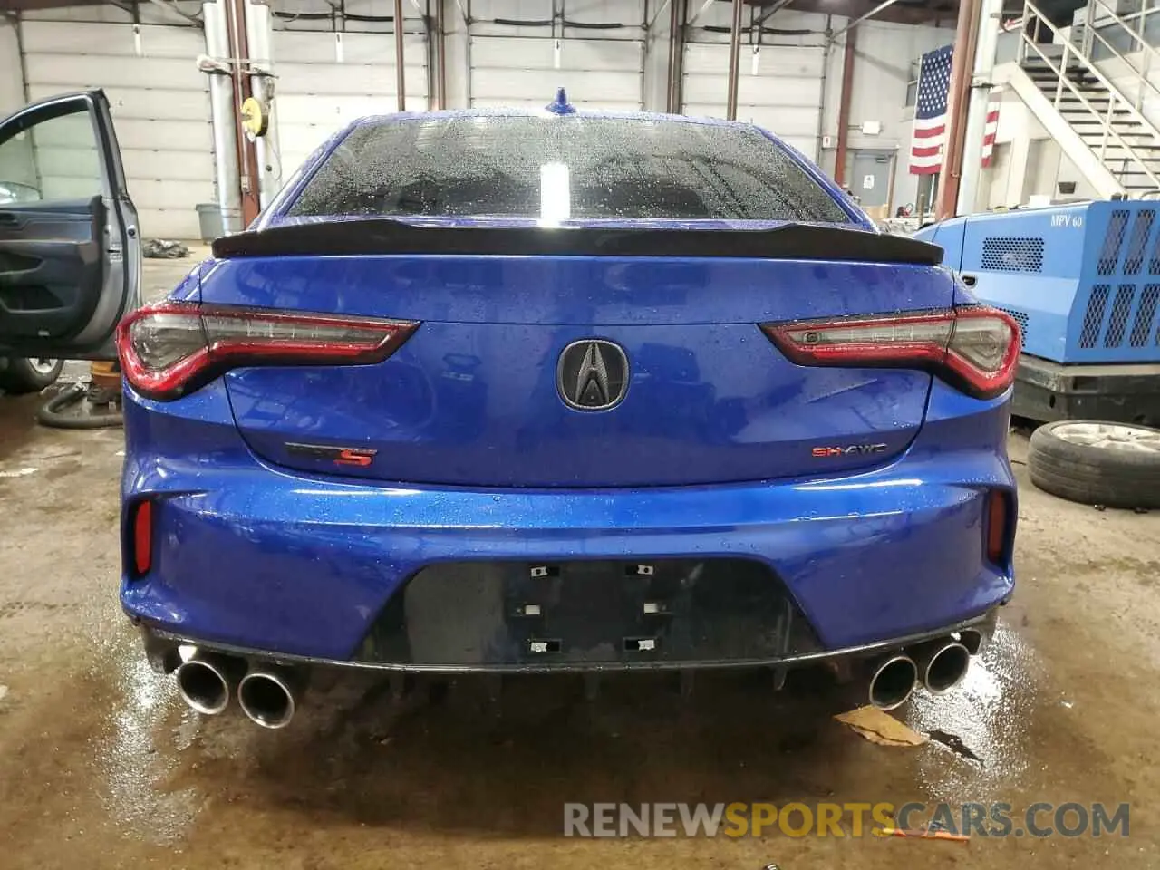 6 Photograph of a damaged car 19UUB7F93NA000958 ACURA TLX 2022
